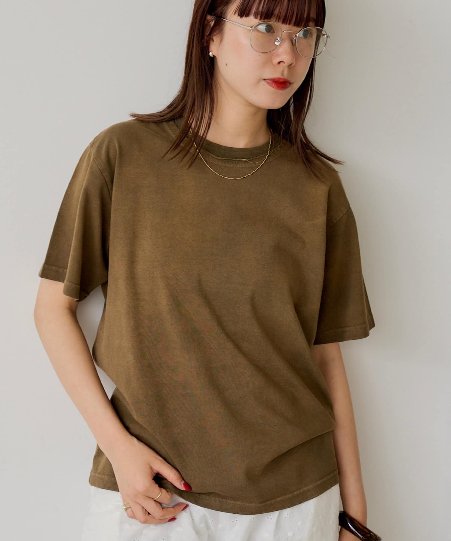 OUTLET(アウトレット) 【Kastane】サンフェードTシャツ