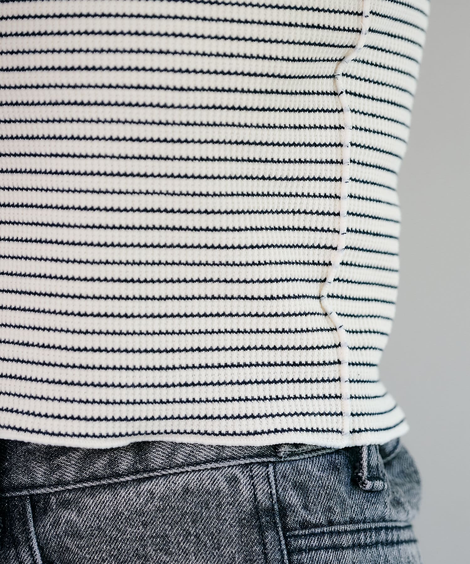 OUTLET(アウトレット) 【Kastane】サーマルパフ半袖カーディガン