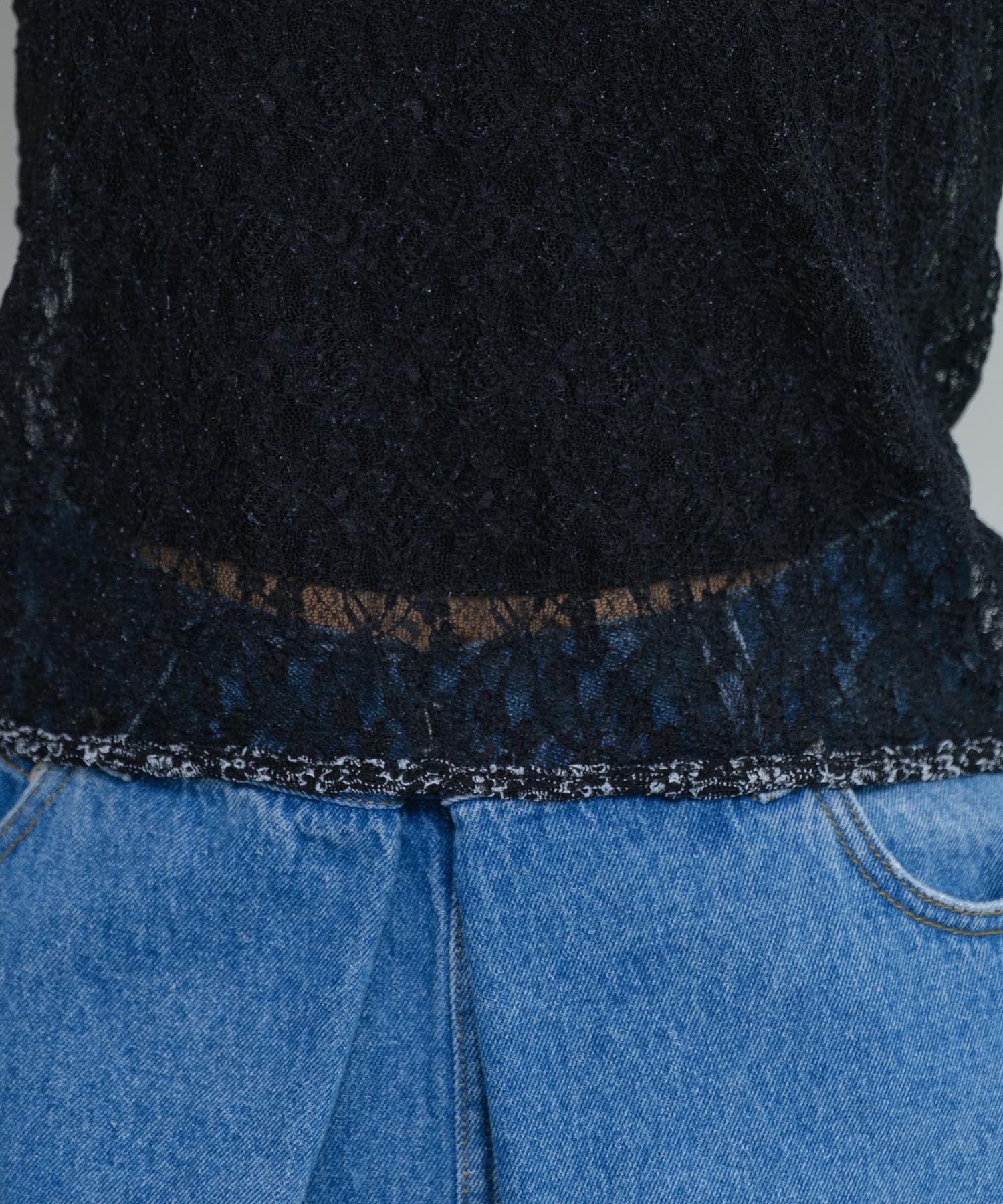 OUTLET(アウトレット) 【Kastane】レースフラワープリントTEE