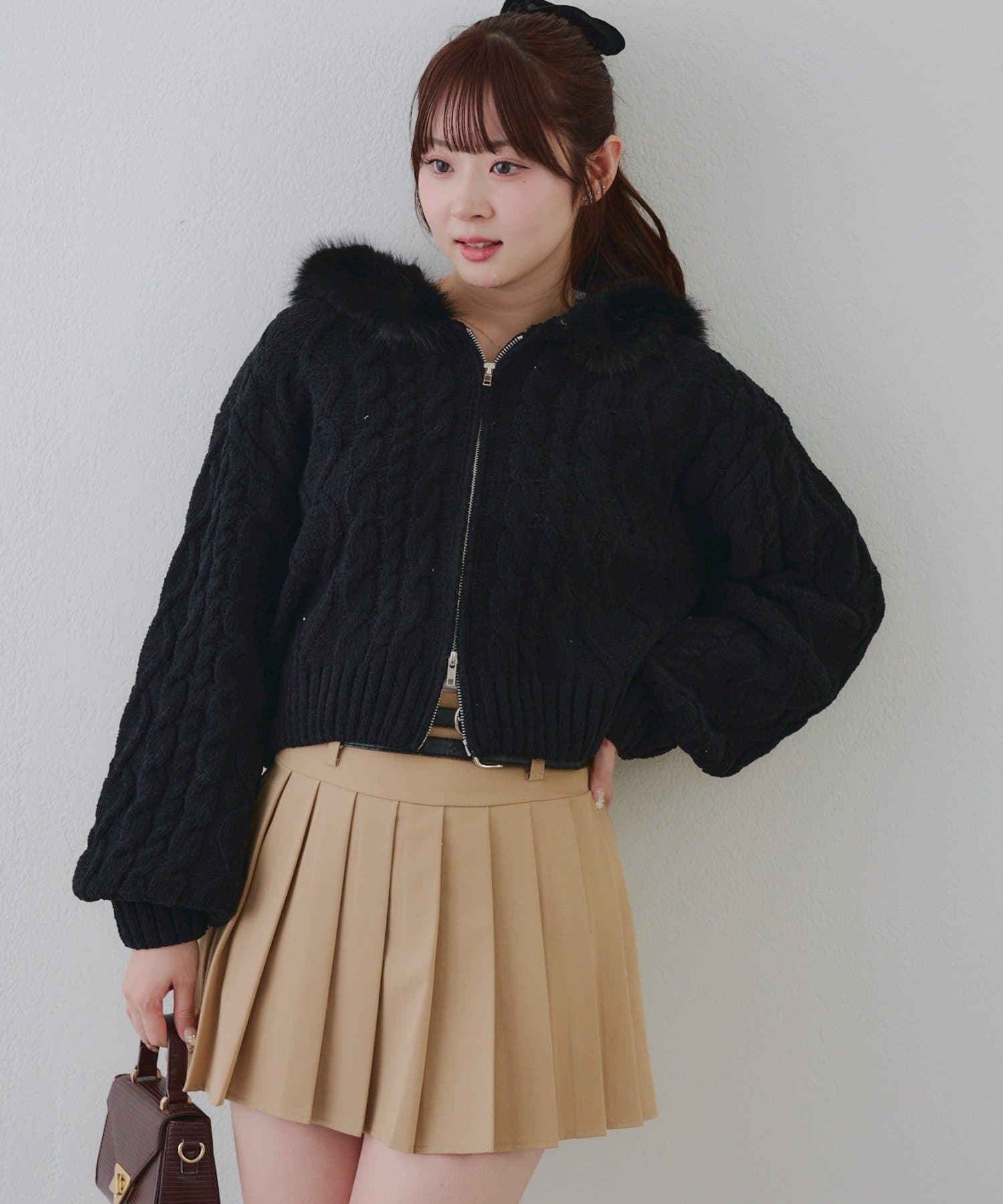 Remind me and forever(リマインドミーアンドフォーエバー) ＼マシュマロタッチ／ケーブルファーパーカー