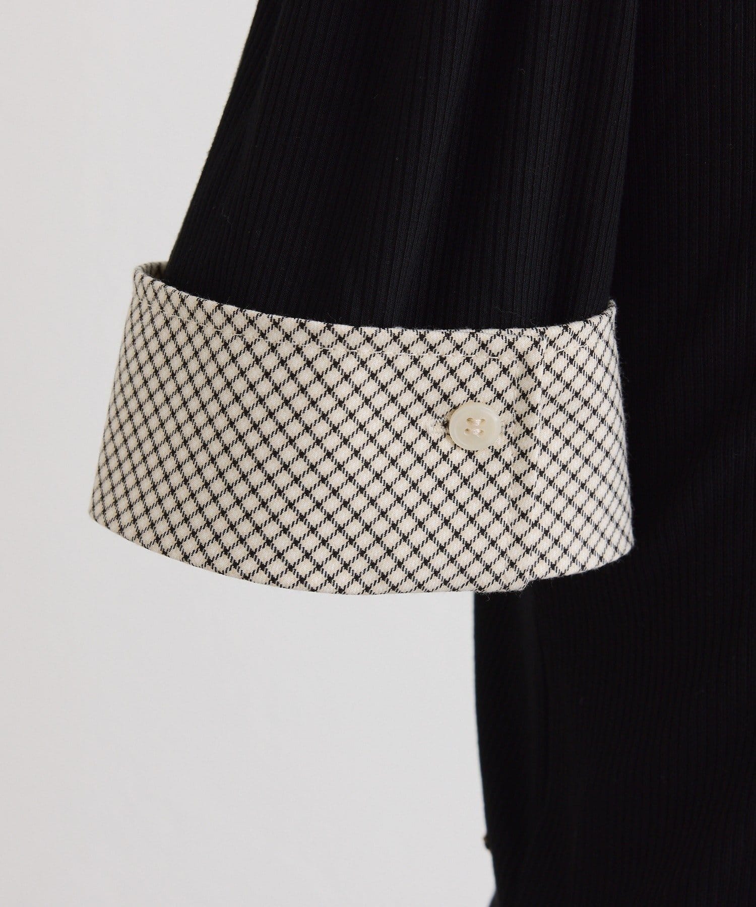 NICE CLAUP / OLIVE des OLIVE OUTLET(ナイスクラップ  / オリーブ デ オリーブ アウトレット) 【one after another】レイヤードチェックトップス