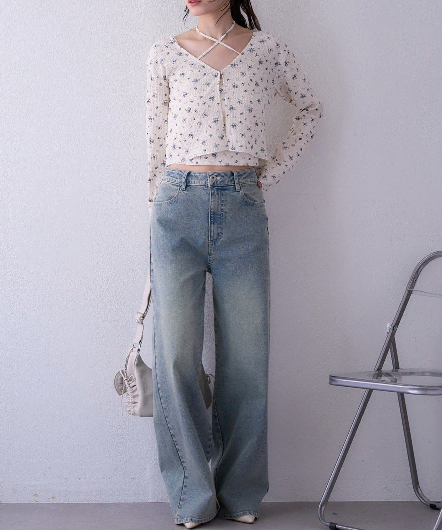 NICE CLAUP / OLIVE des OLIVE OUTLET(ナイスクラップ  / オリーブ デ オリーブ アウトレット) 【one after another】2枚セットトップス