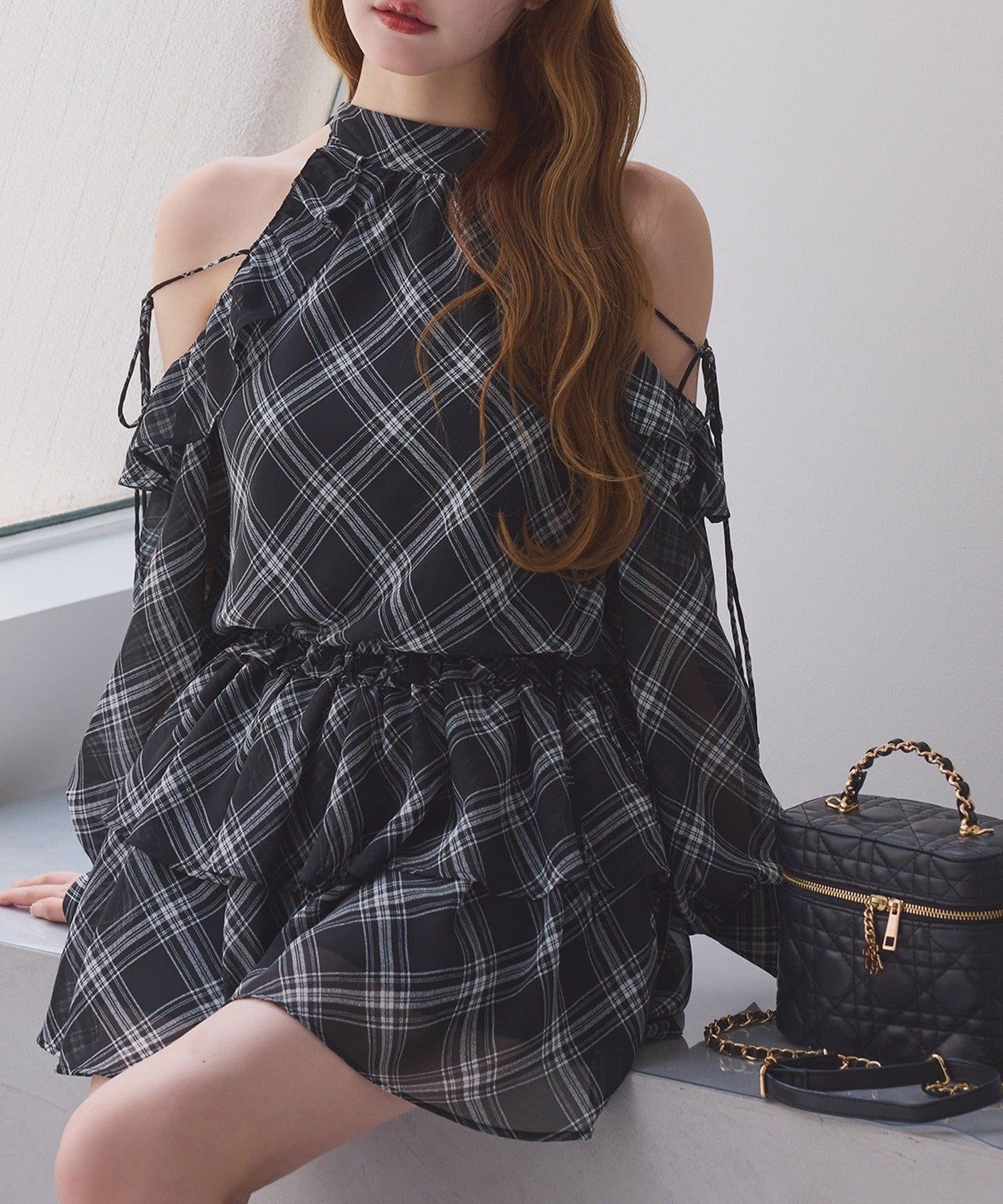 NICE CLAUP / OLIVE des OLIVE OUTLET(ナイスクラップ  / オリーブ デ オリーブ アウトレット) 【one after another】アメスリ長袖チュニック