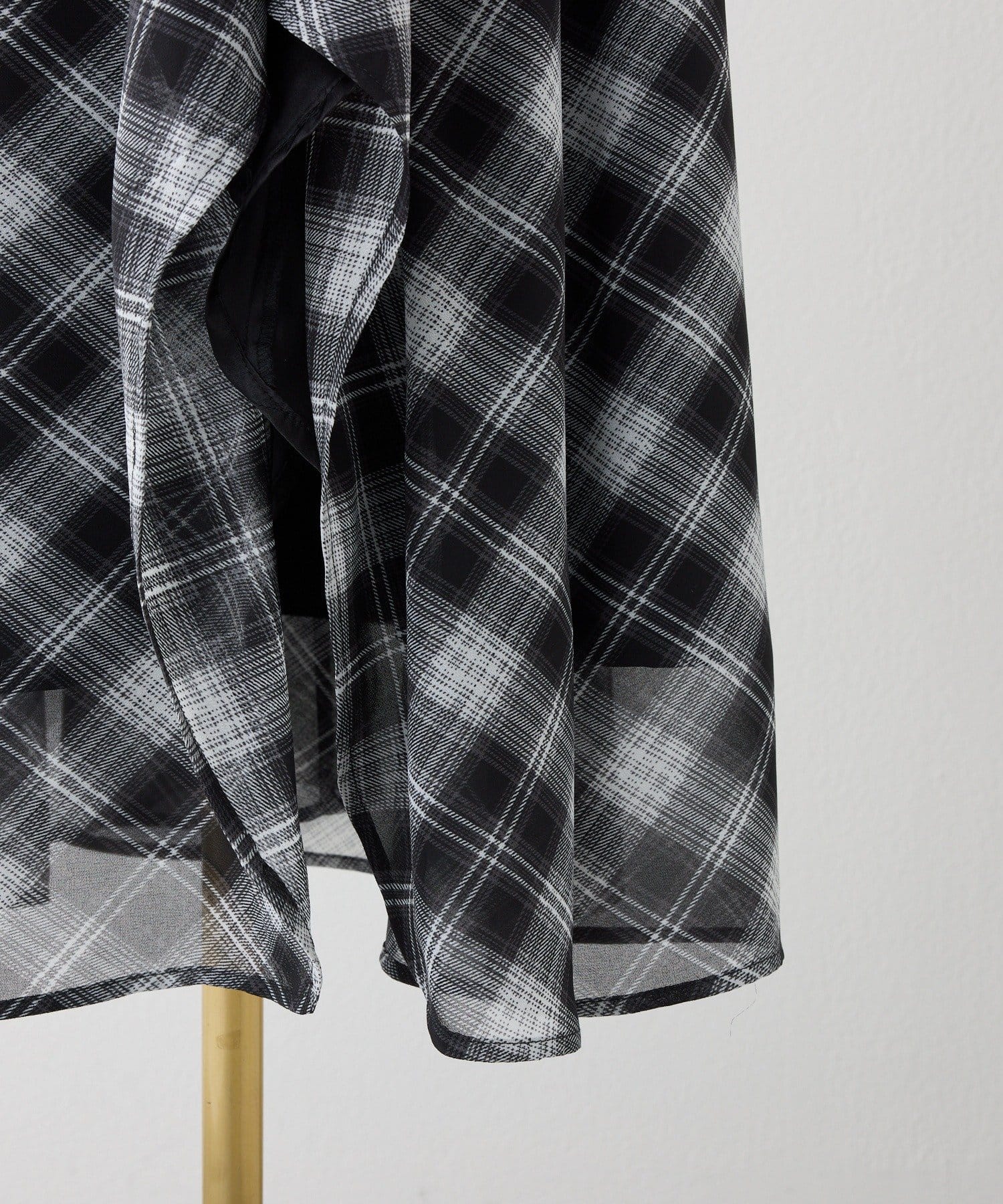 one after another NICE CLAUP(ワンアフターアナザー ナイスクラップ) 肩リボンニットセットワンピース