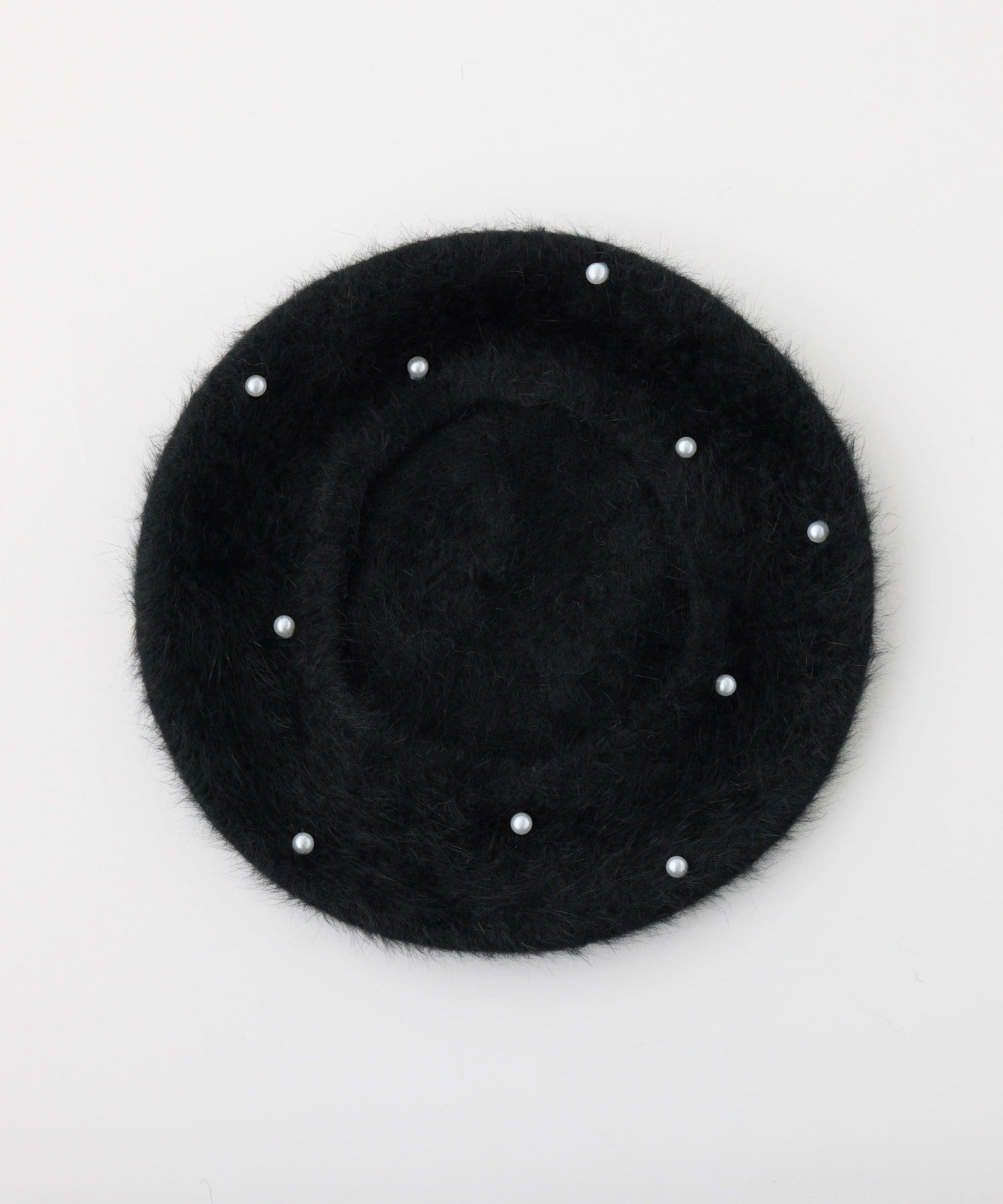 one after another NICE CLAUP(ワンアフターアナザー ナイスクラップ) パール付きベレー帽