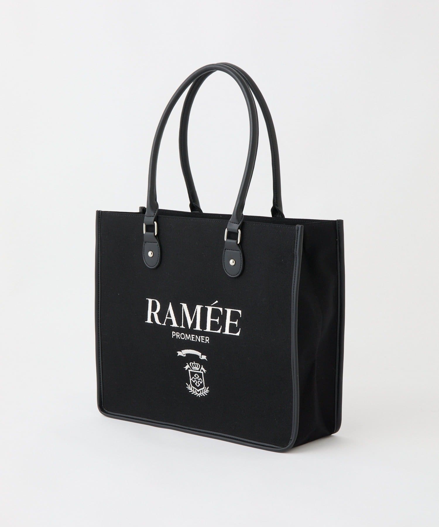 one after another NICE CLAUP(ワンアフターアナザー ナイスクラップ) 【WEB限定リバイバル】刺しゅう入りトリミングトートバック