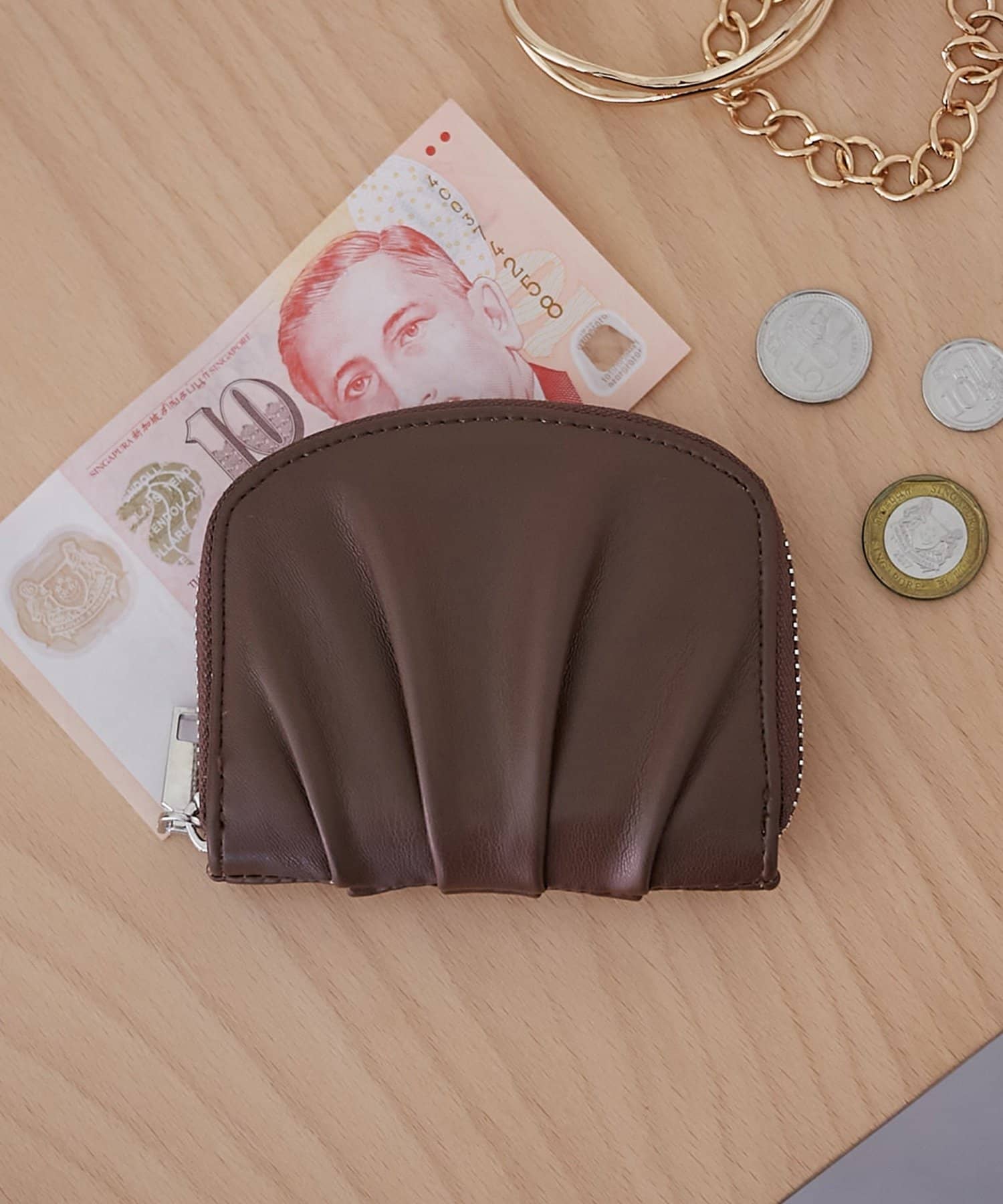 NICE CLAUP / OLIVE des OLIVE OUTLET(ナイスクラップ  / オリーブ デ オリーブ アウトレット) プチギフトにもおすすめ【WEB限定】タック見え財布