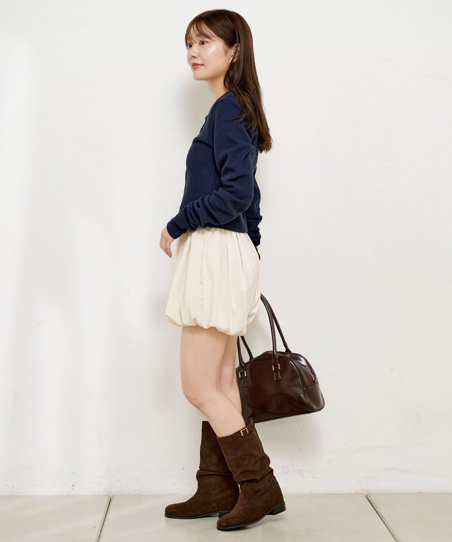 Kastane(カスタネ) 【12.25(木)0:00発売/WEB先行/7色展開】サーマルカーディガン