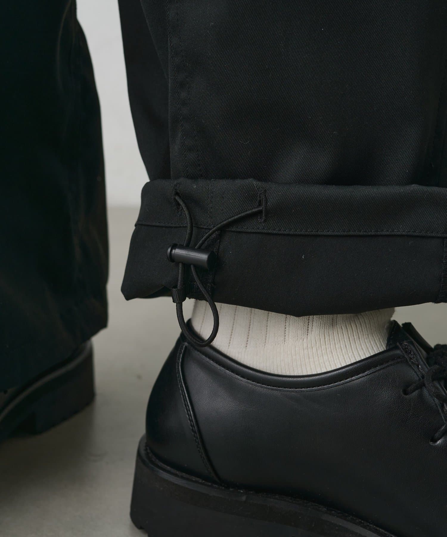 COLONY 2139(コロニー トゥーワンスリーナイン) 【UNISEX】ストレッチツイルバレルイージーパンツ