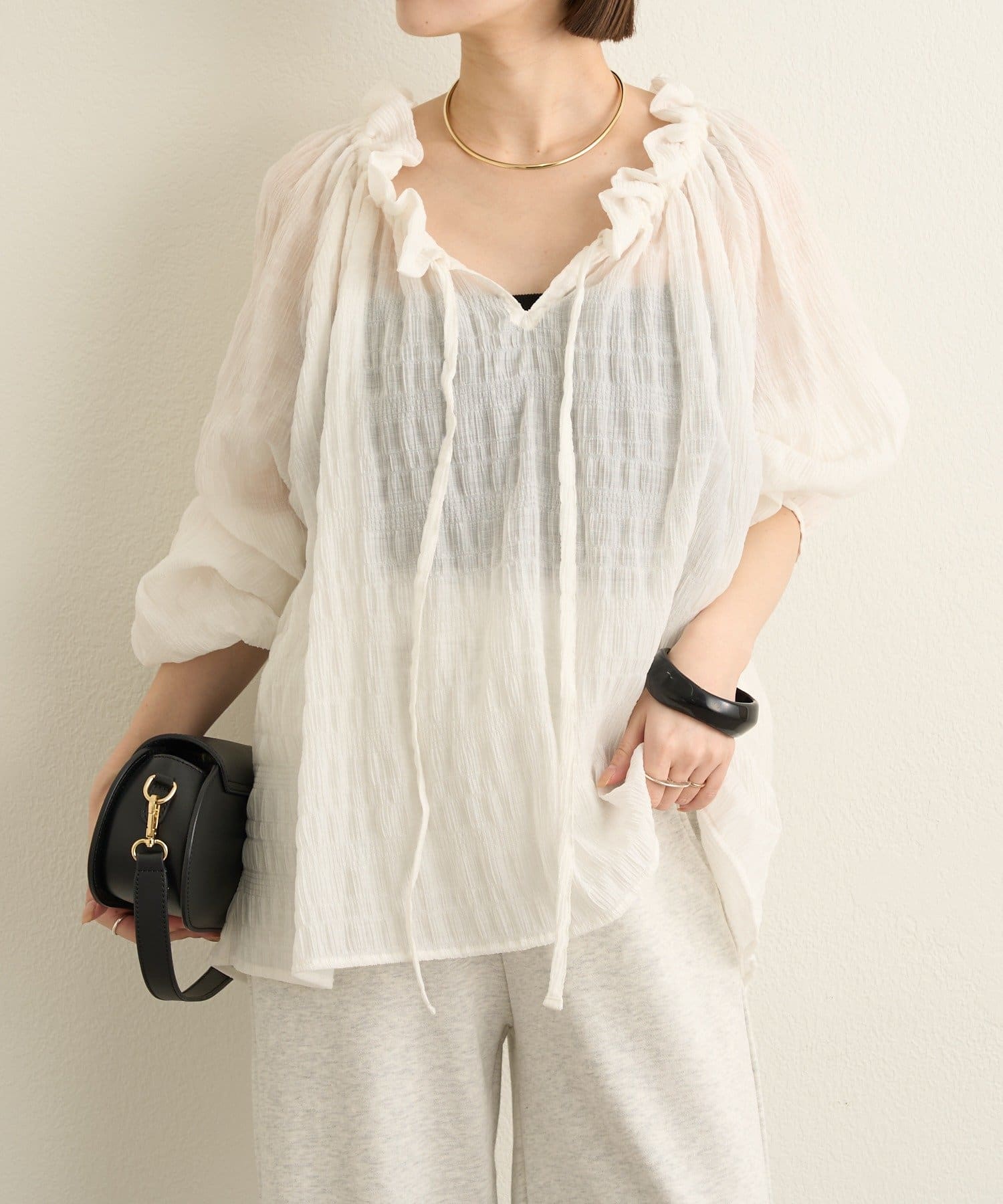 Omekashi(オメカシ) オフショルブラウス