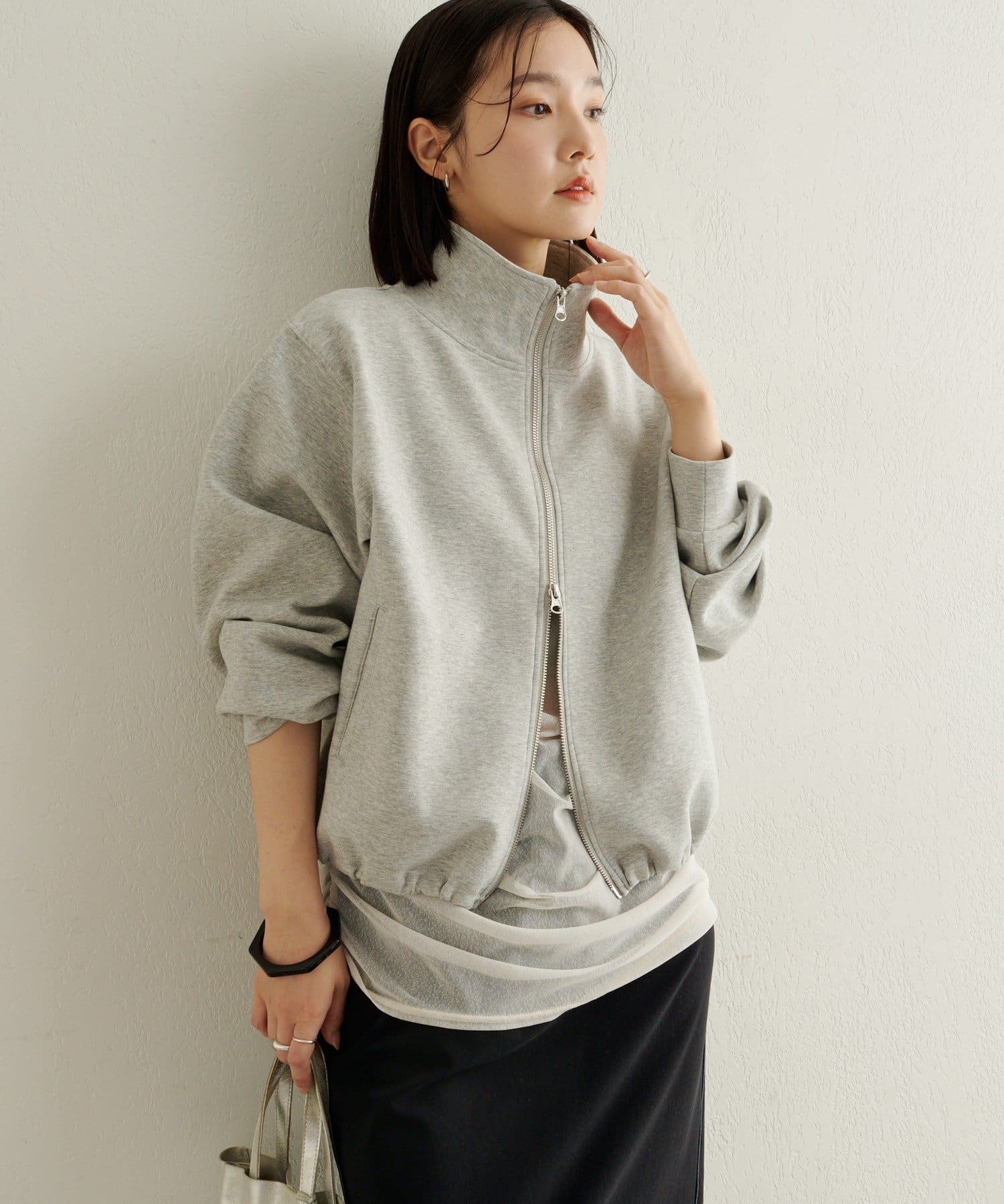 Omekashi(オメカシ) ポンチブルゾン