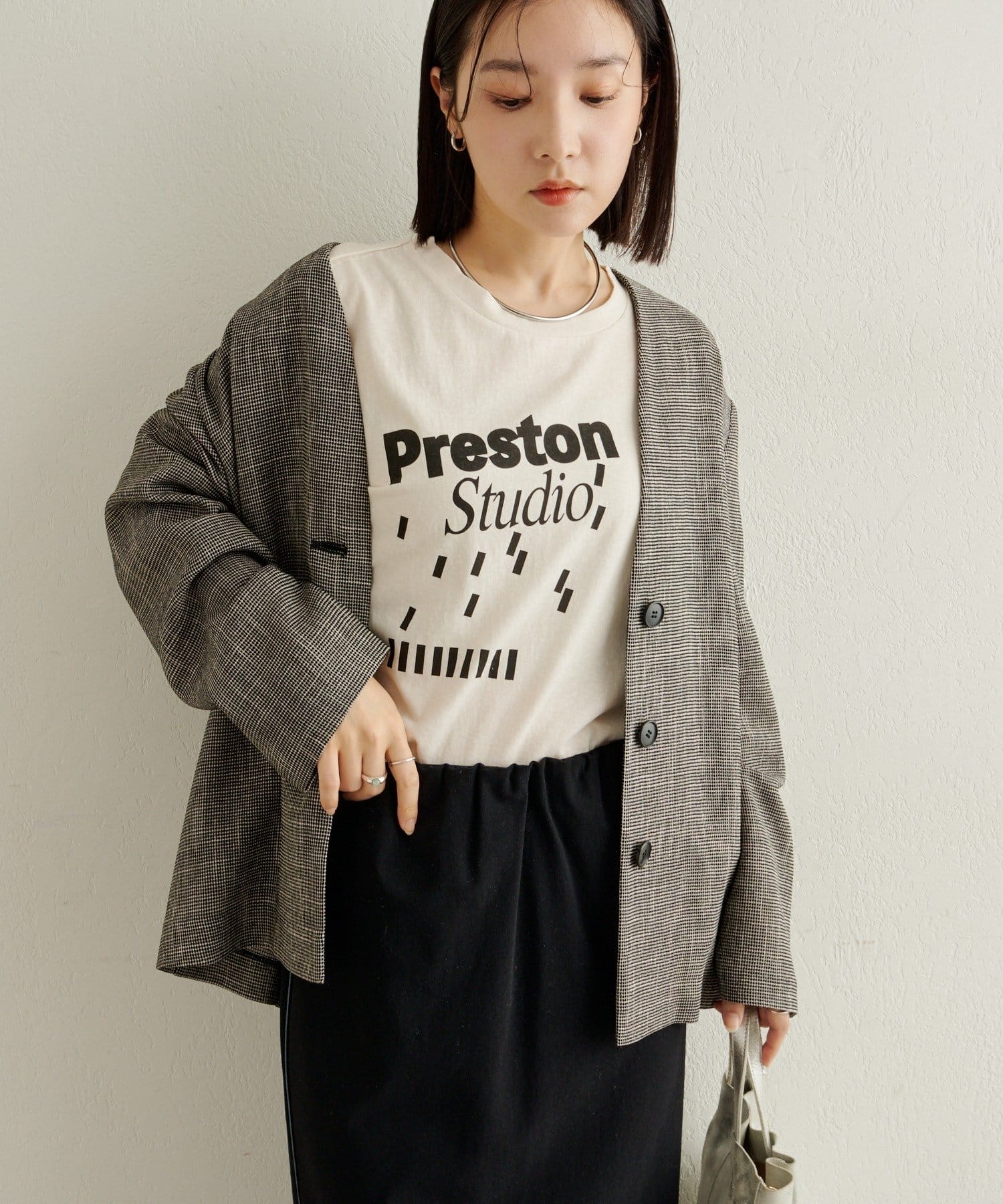 Omekashi(オメカシ) ロゴT