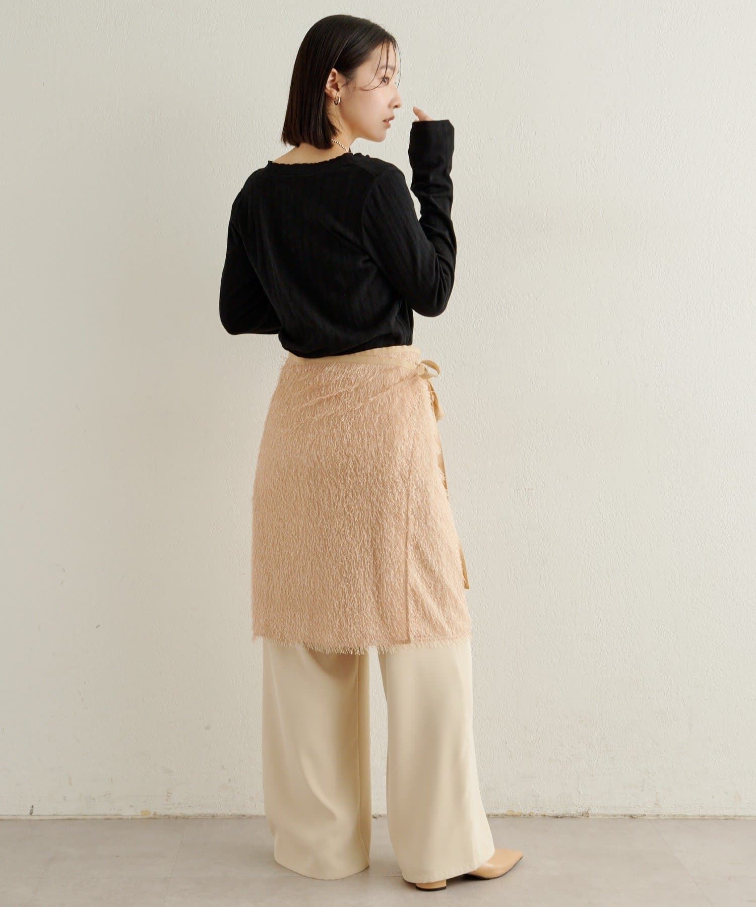 Omekashi(オメカシ) 針抜きロングTシャツ