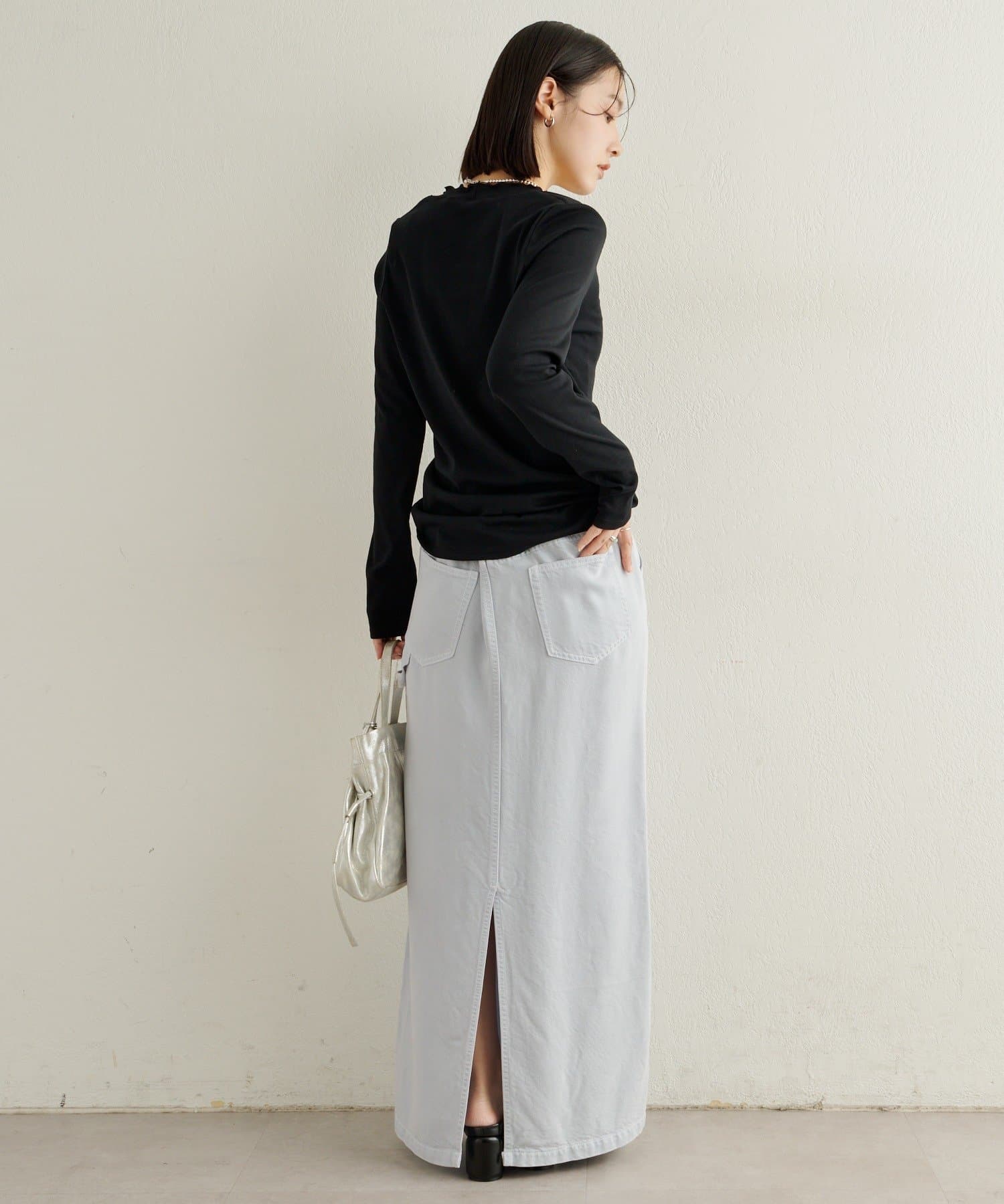 Omekashi(オメカシ) フリルロングTシャツ