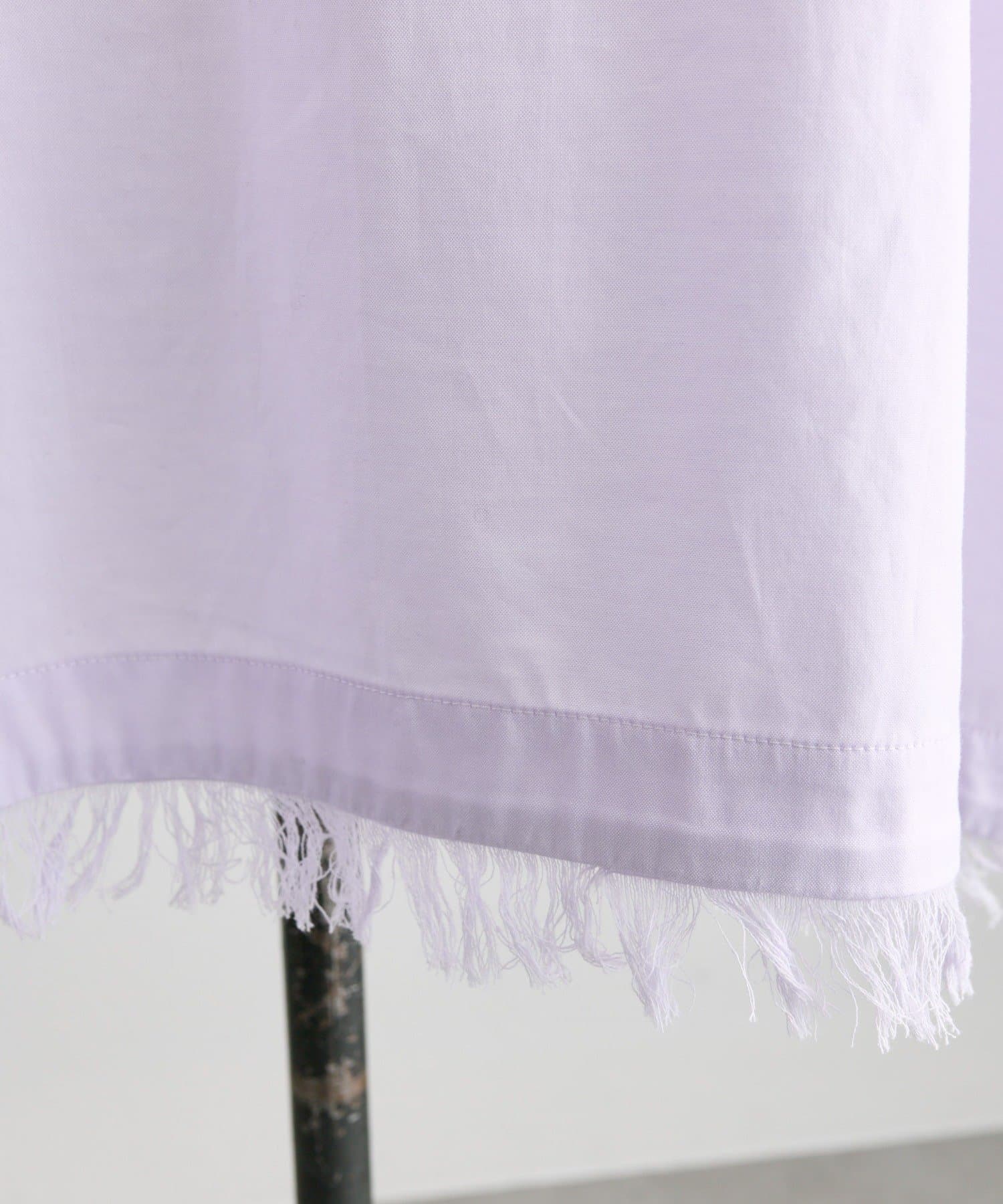 ear PAPILLONNER(イア パピヨネ) オーバーサイズフリンジシャツ【SUM1 STYLE(スミスタイル)】