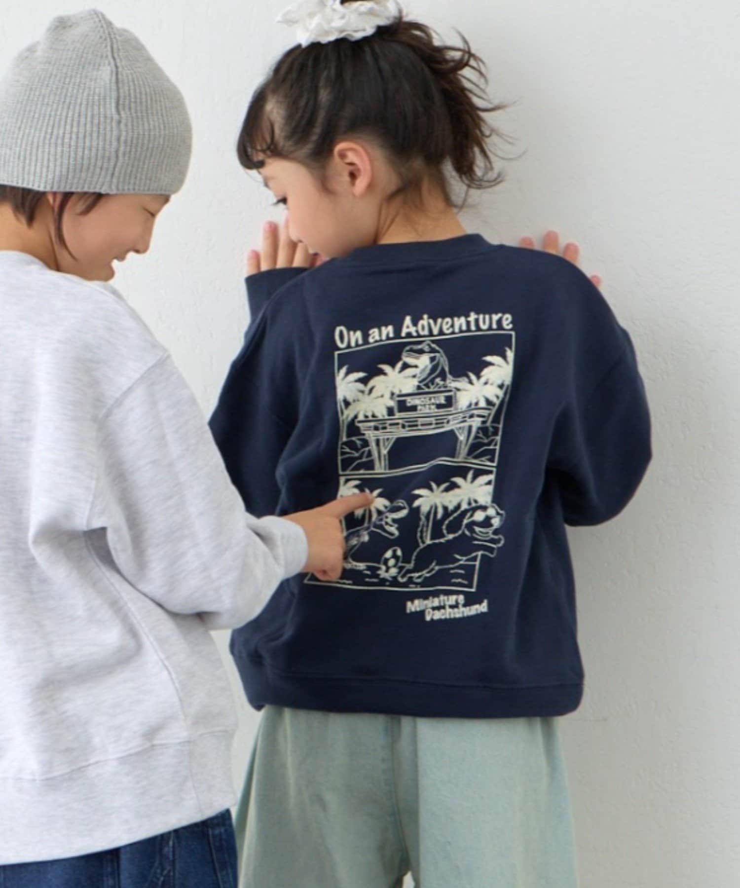 CIAOPANIC TYPY(チャオパニックティピー) 【KIDS】《ジュニアサイズあり》DOG刺繍スウェットOSORO/WEB限定カラーあり