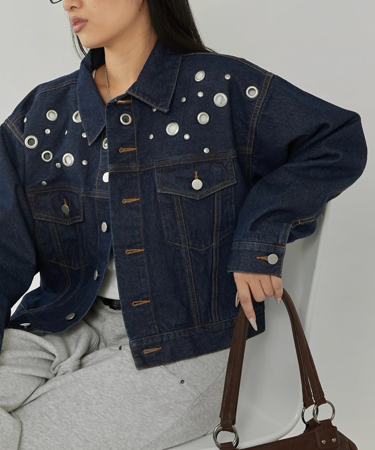 WHO’S WHO gallery(フーズフーギャラリー) ハトメデニムジャケット