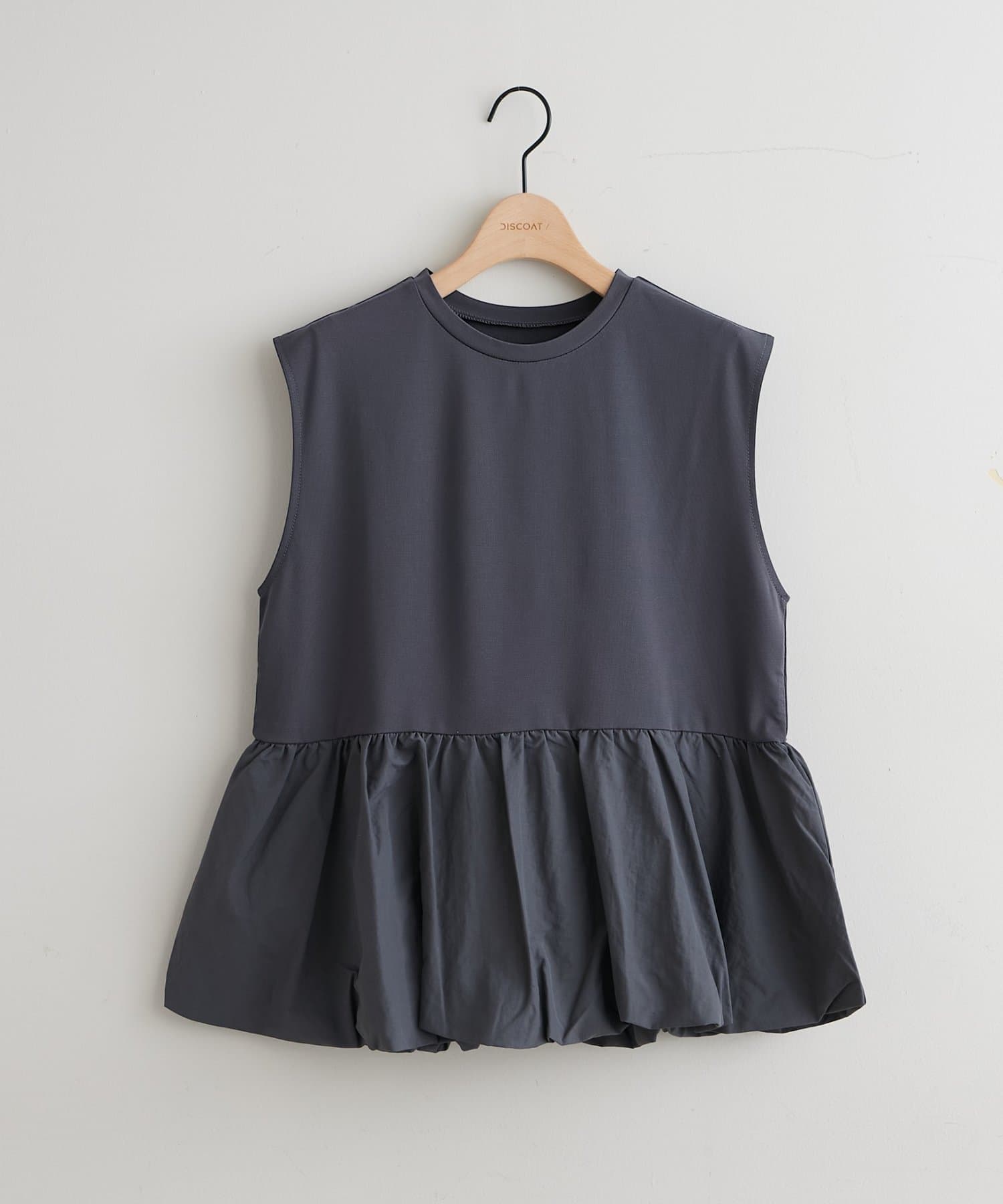 DISCOAT(ディスコート) 【SS先行予約/WEB限定】バルーンペプラムフレンチT