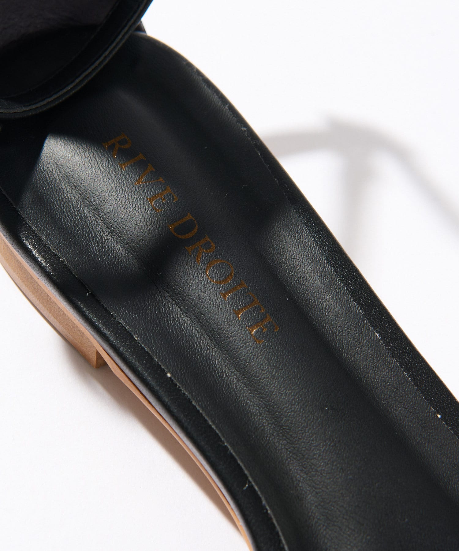 OUTLET(アウトレット) 【RIVE DROITE】フラッフィーツイストフラットサンダル