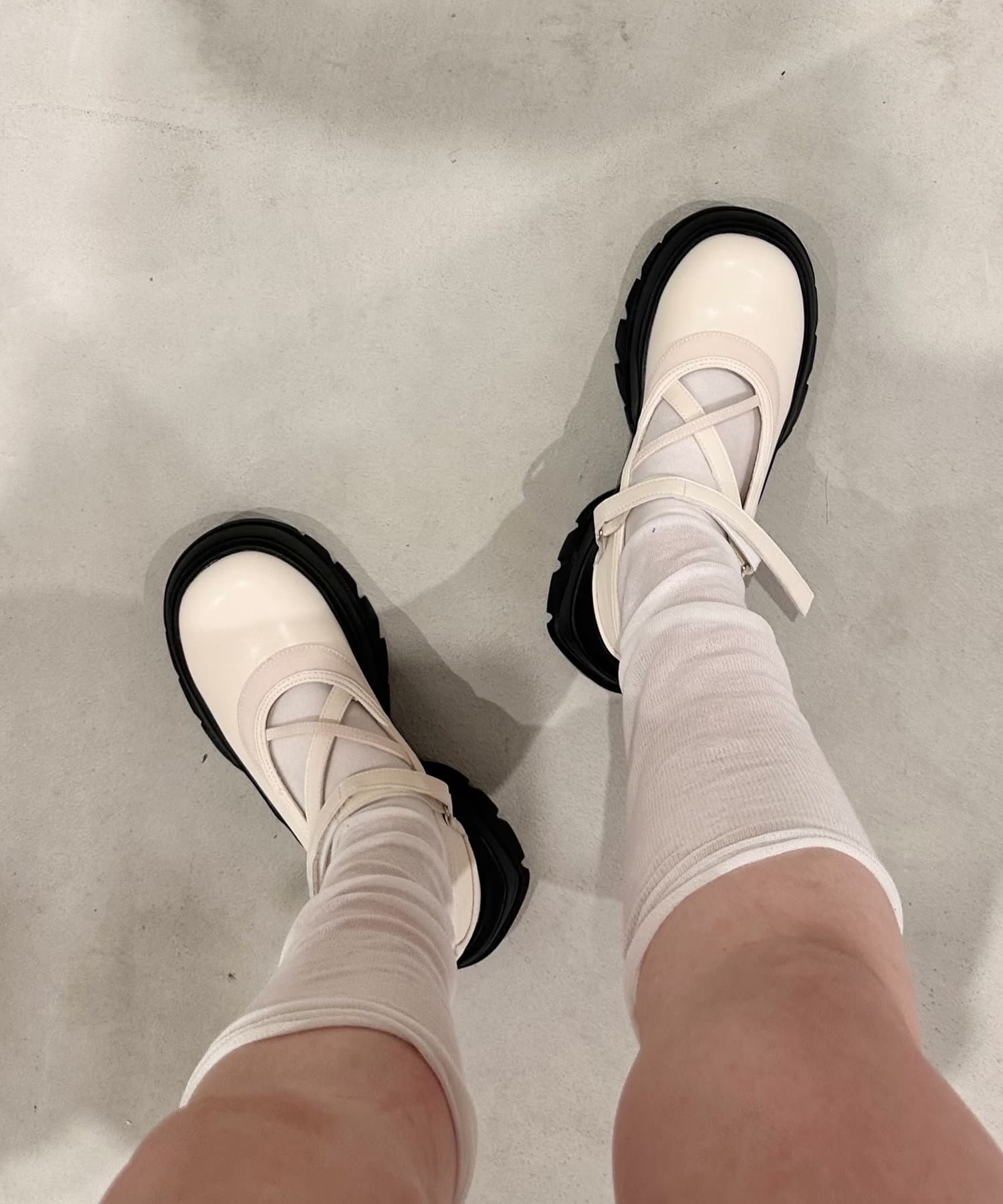 OUTLET(アウトレット) 【CIAOPANIC TYPY】クロスストラップシューズ