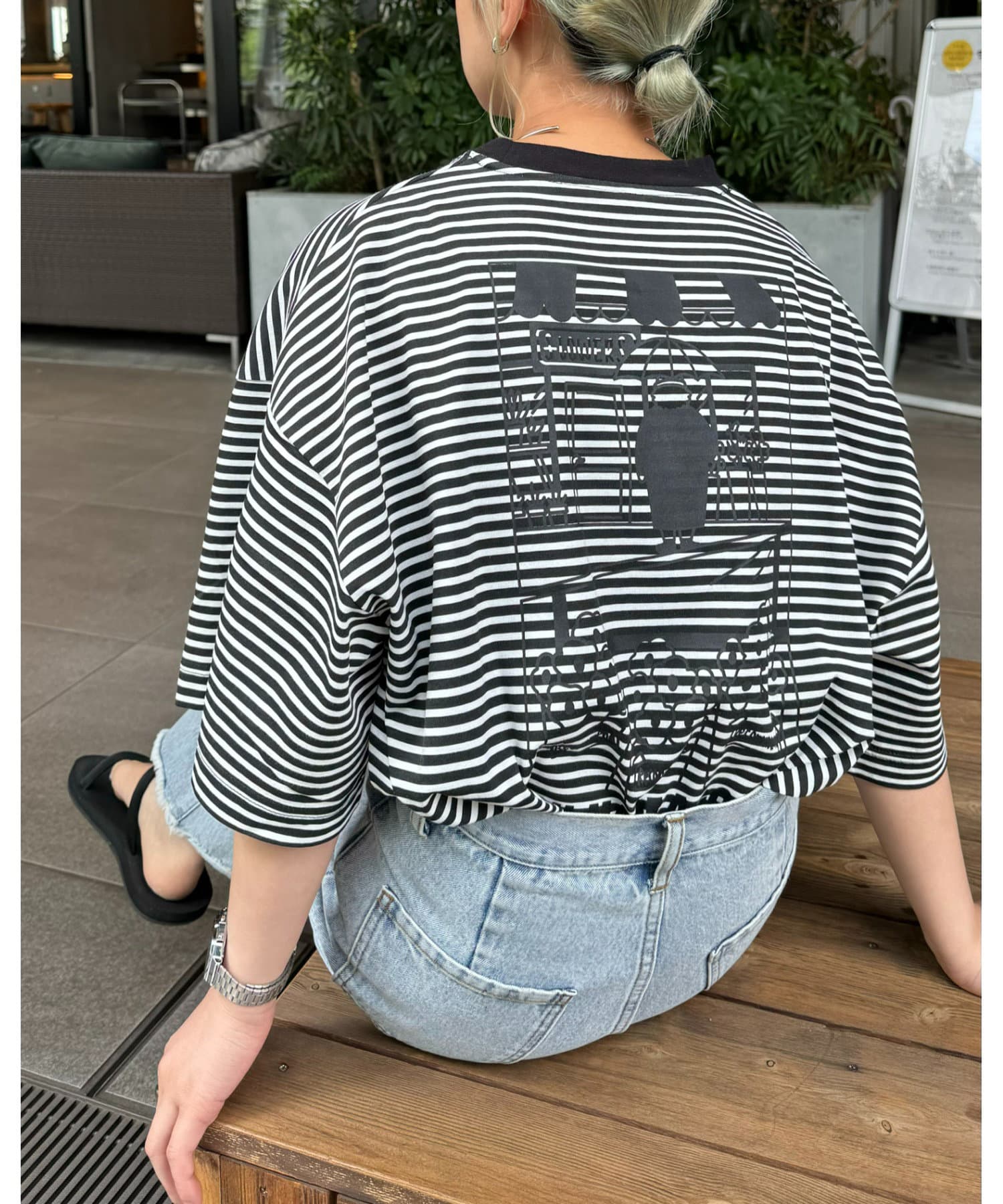 CIAOPANIC TYPY】ワンポイント刺繍半袖Tee | OUTLET(アウトレット