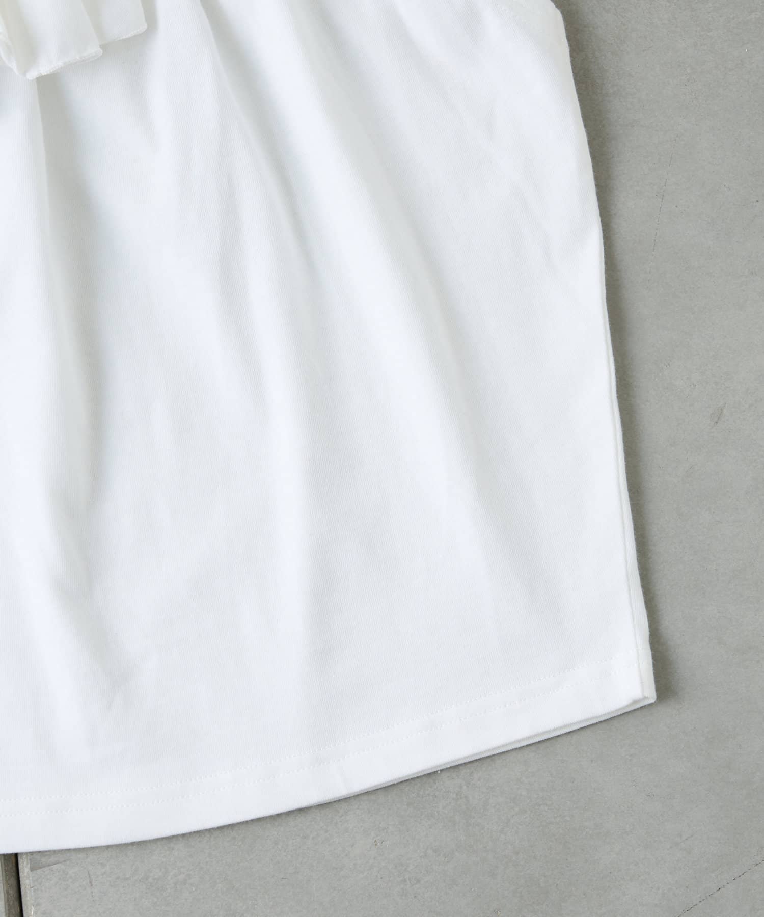 OUTLET(アウトレット) 【CIAOPANIC TYPY】【KIDS】フリルボリュームギャザートップス