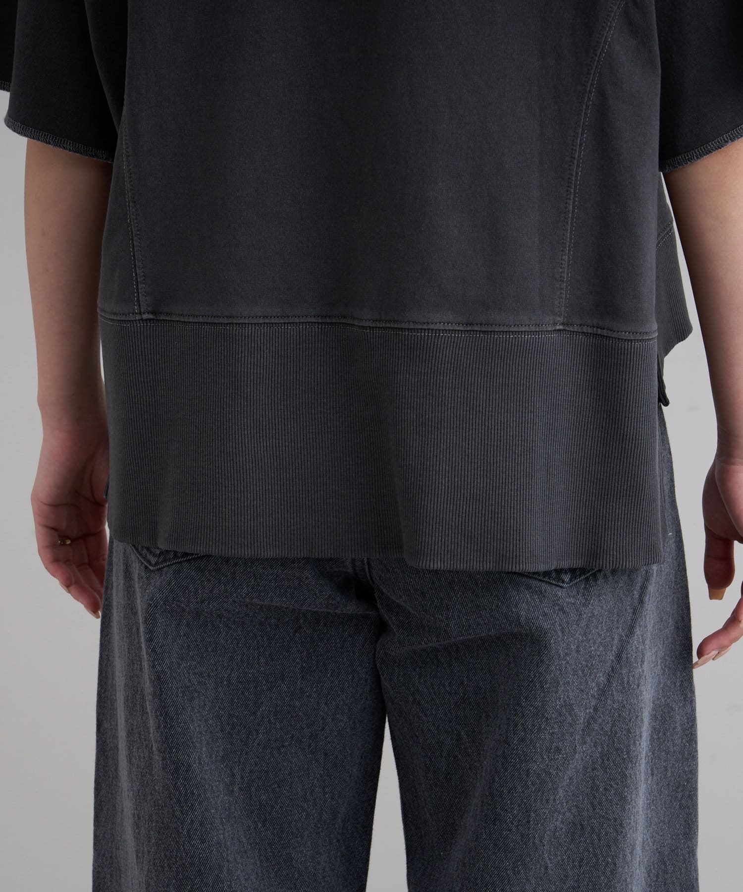 OUTLET(アウトレット) 【CIAOPANIC TYPY】クロップド丈ピグメントTee