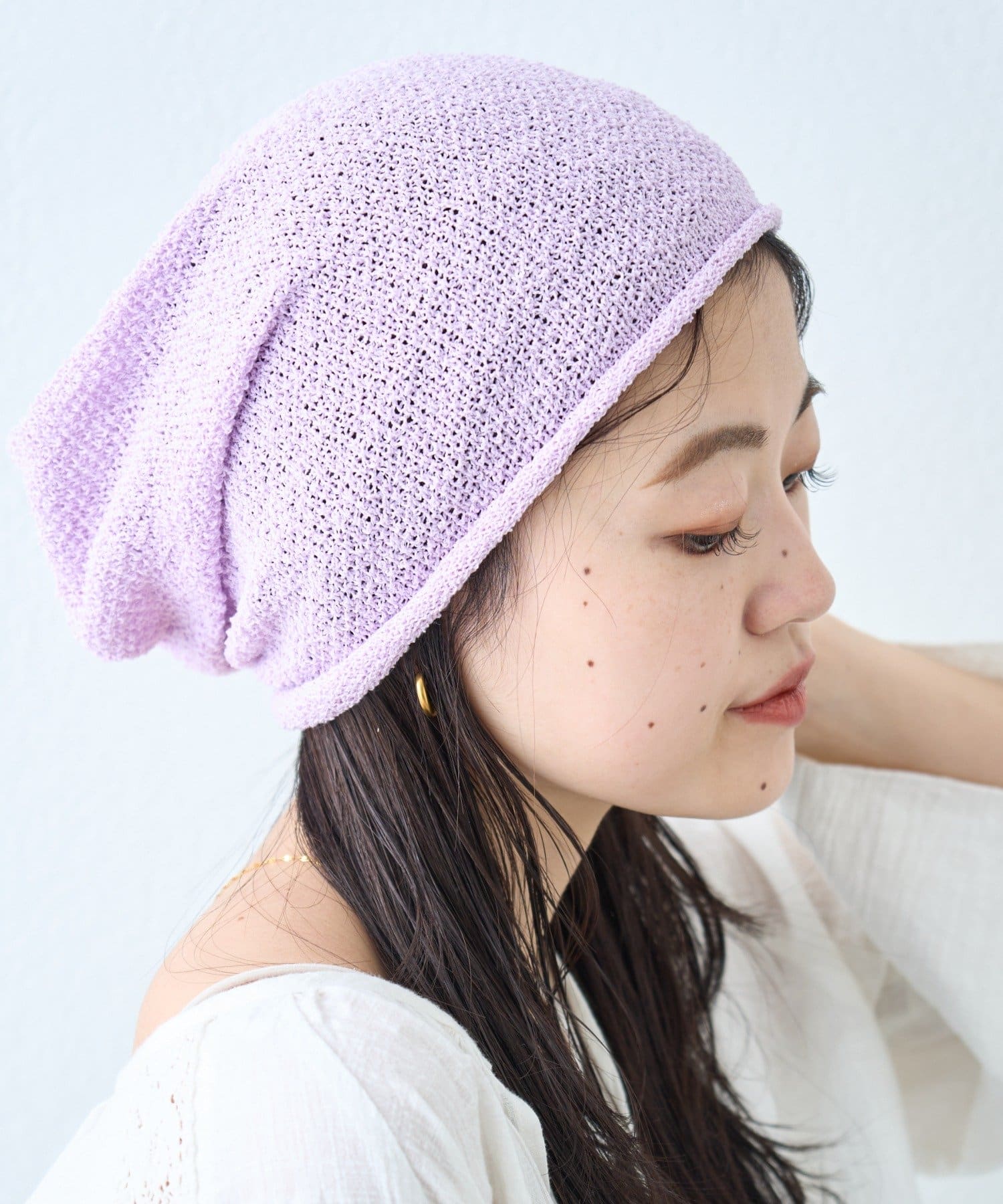 OUTLET(アウトレット) レディース 【CIAOPANIC TYPY】タックデザインメッシュビーニー ピンク