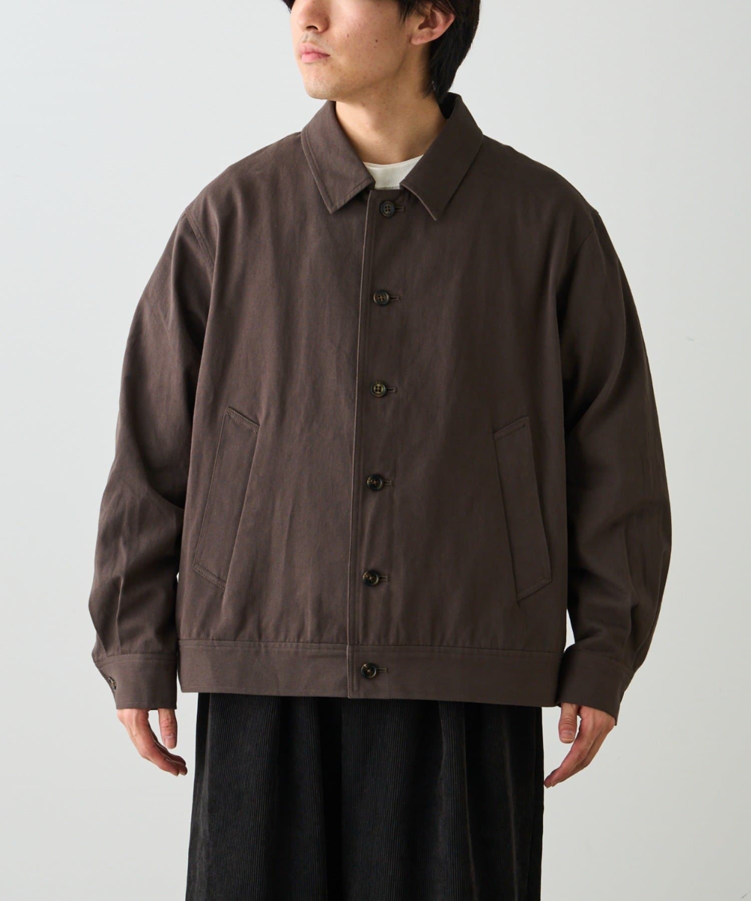 CIAOPANIC TYPY】コットンツイルハーフジャケット | OUTLET