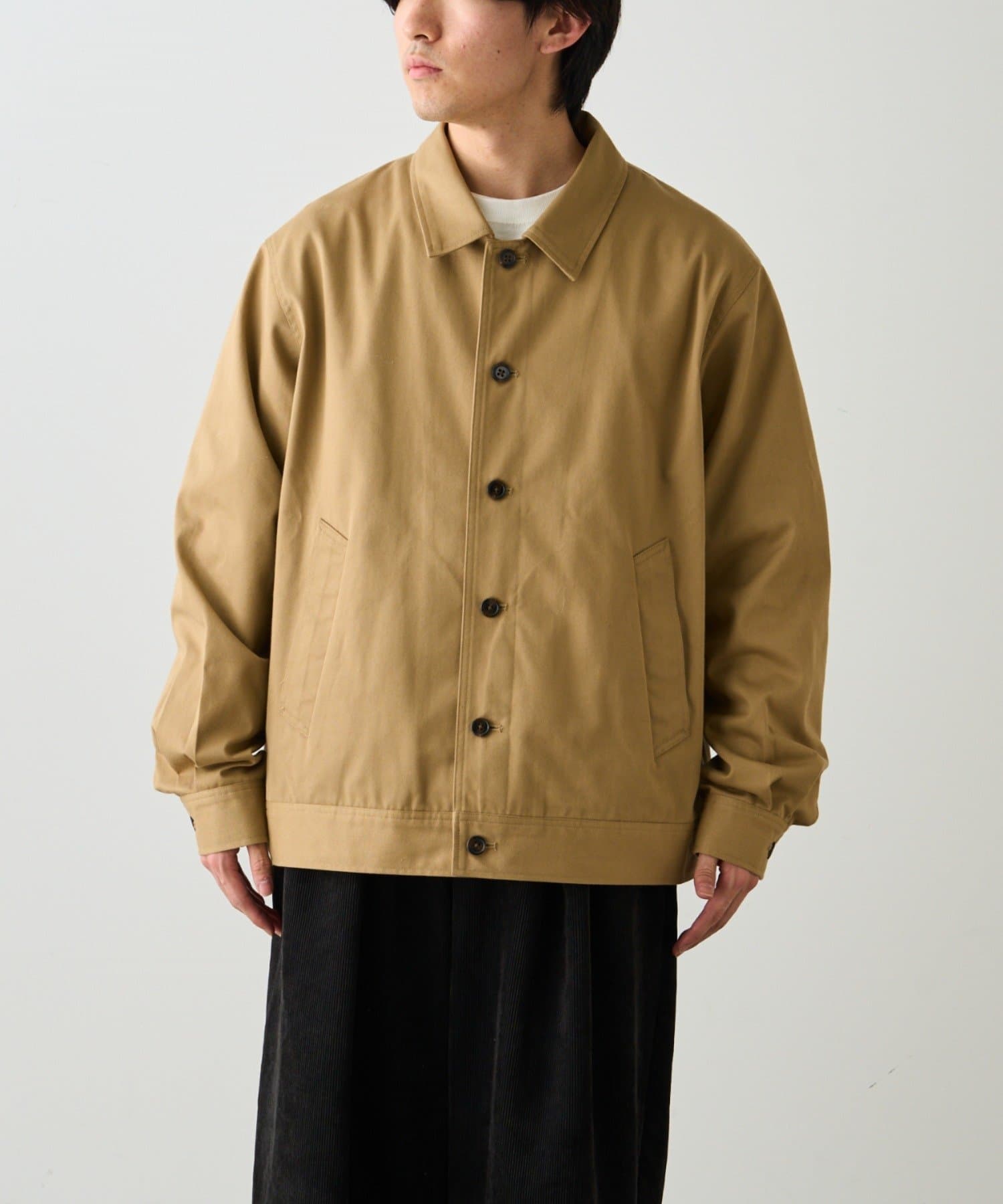 CIAOPANIC TYPY】コットンツイルハーフジャケット | OUTLET