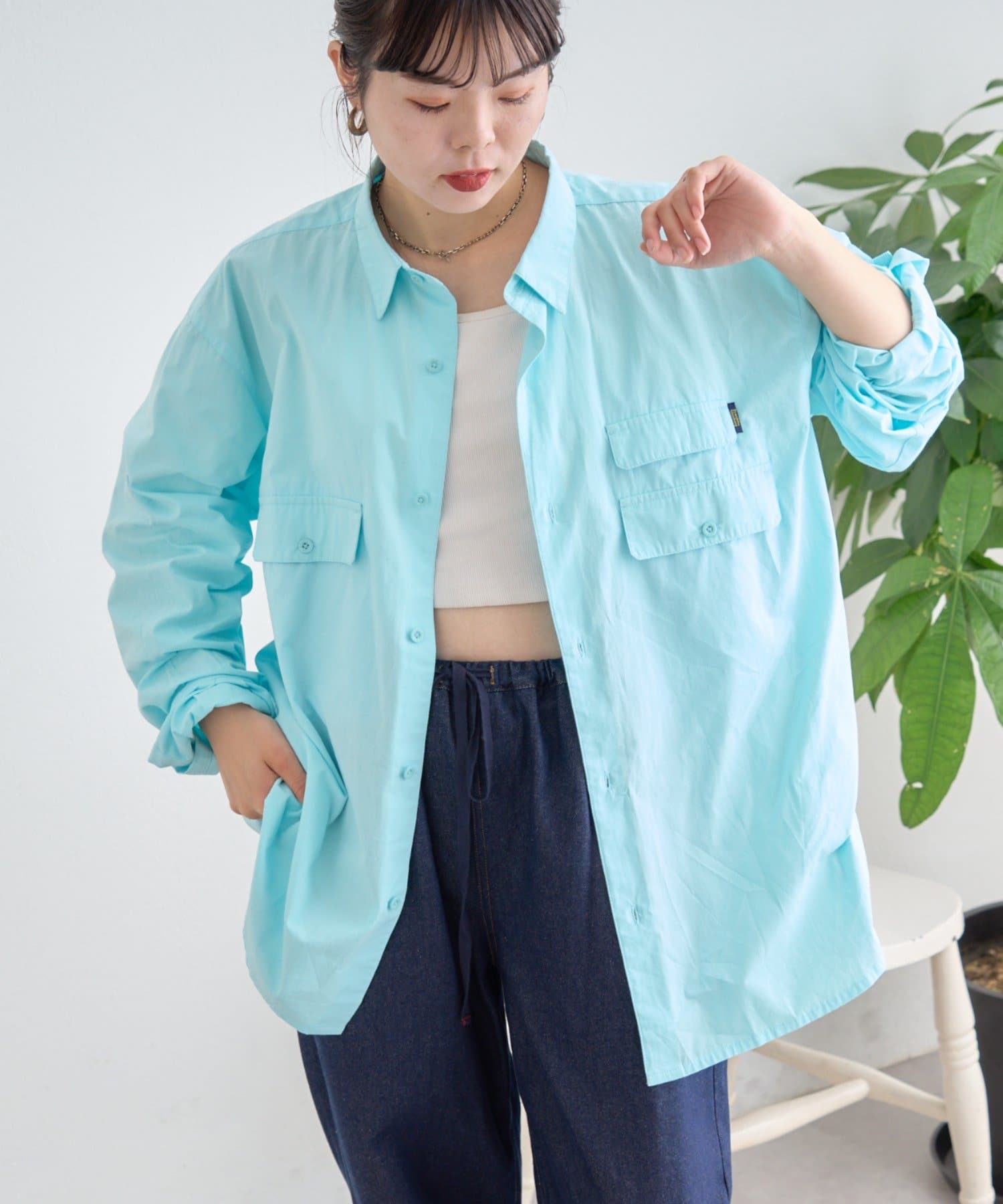 OUTLET(アウトレット) 【CIAOPANIC TYPY】マウンテンフィールドロングスリーブシャツ