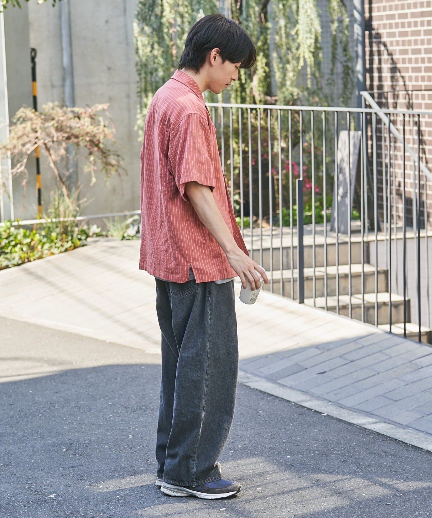 OUTLET(アウトレット) 【CIAOPANIC TYPY】オープンカラーストライプシャツ