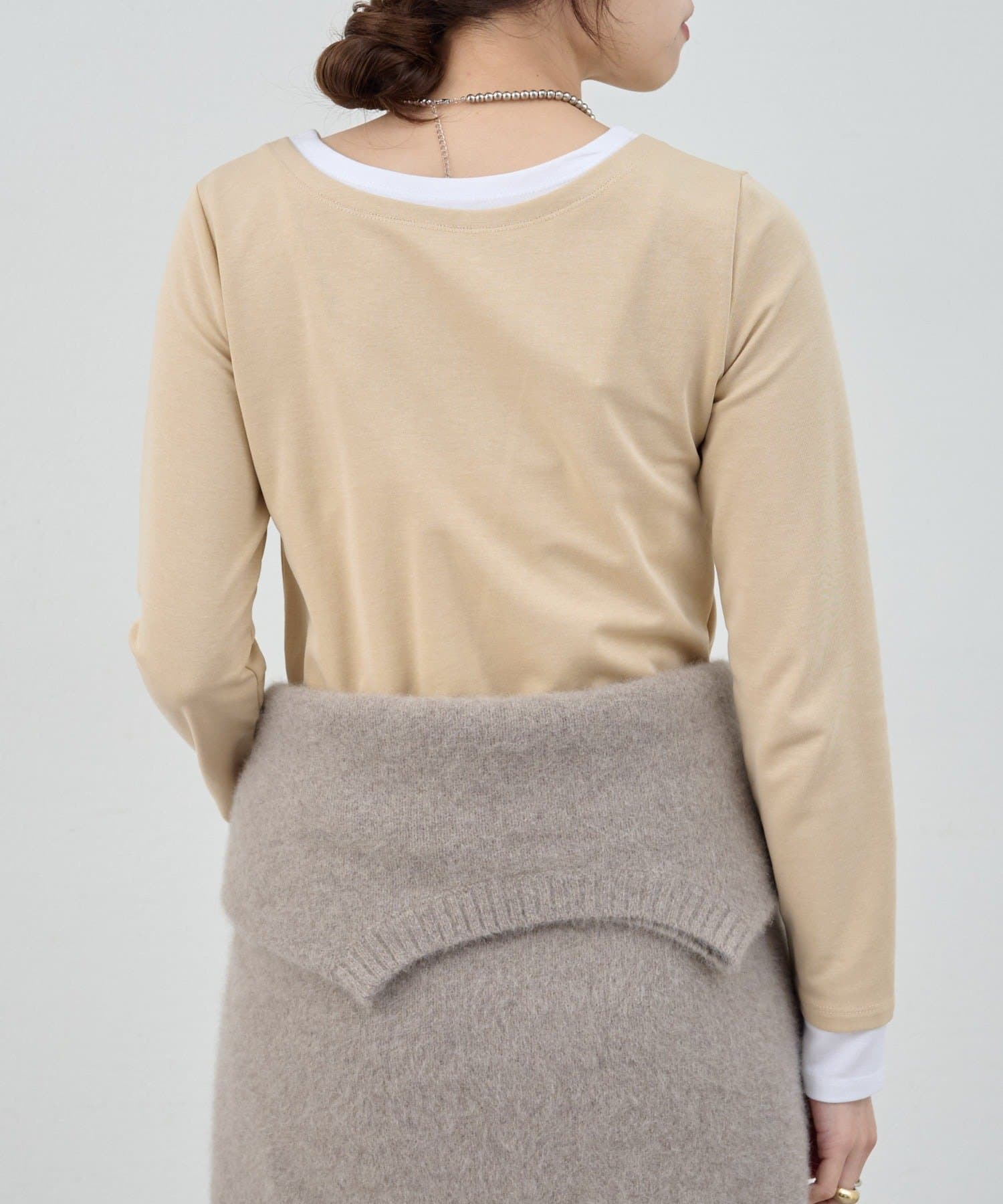 OUTLET(アウトレット) 【SHENERY】レイヤードロンTEE