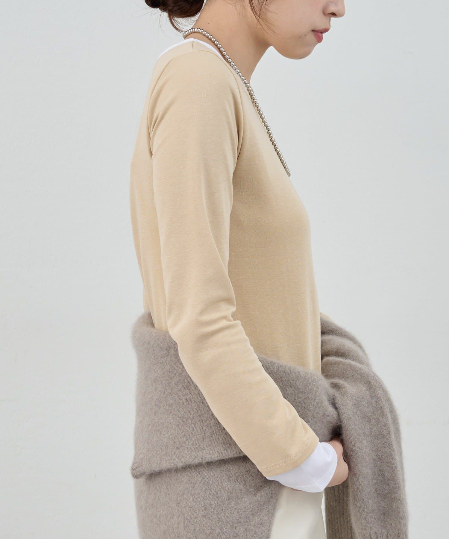 OUTLET(アウトレット) 【SHENERY】レイヤードロンTEE