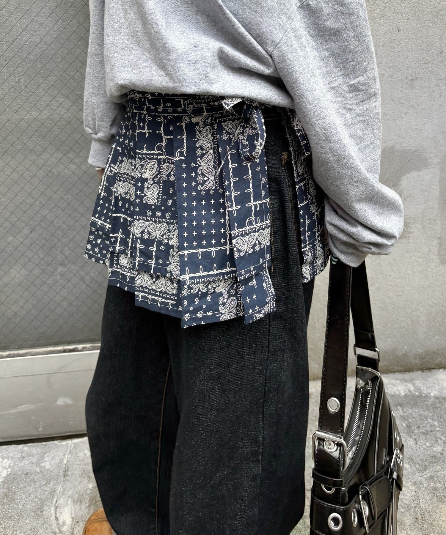 OUTLET(アウトレット) 【WHO'S WHO gallery】プリーツラップベルト