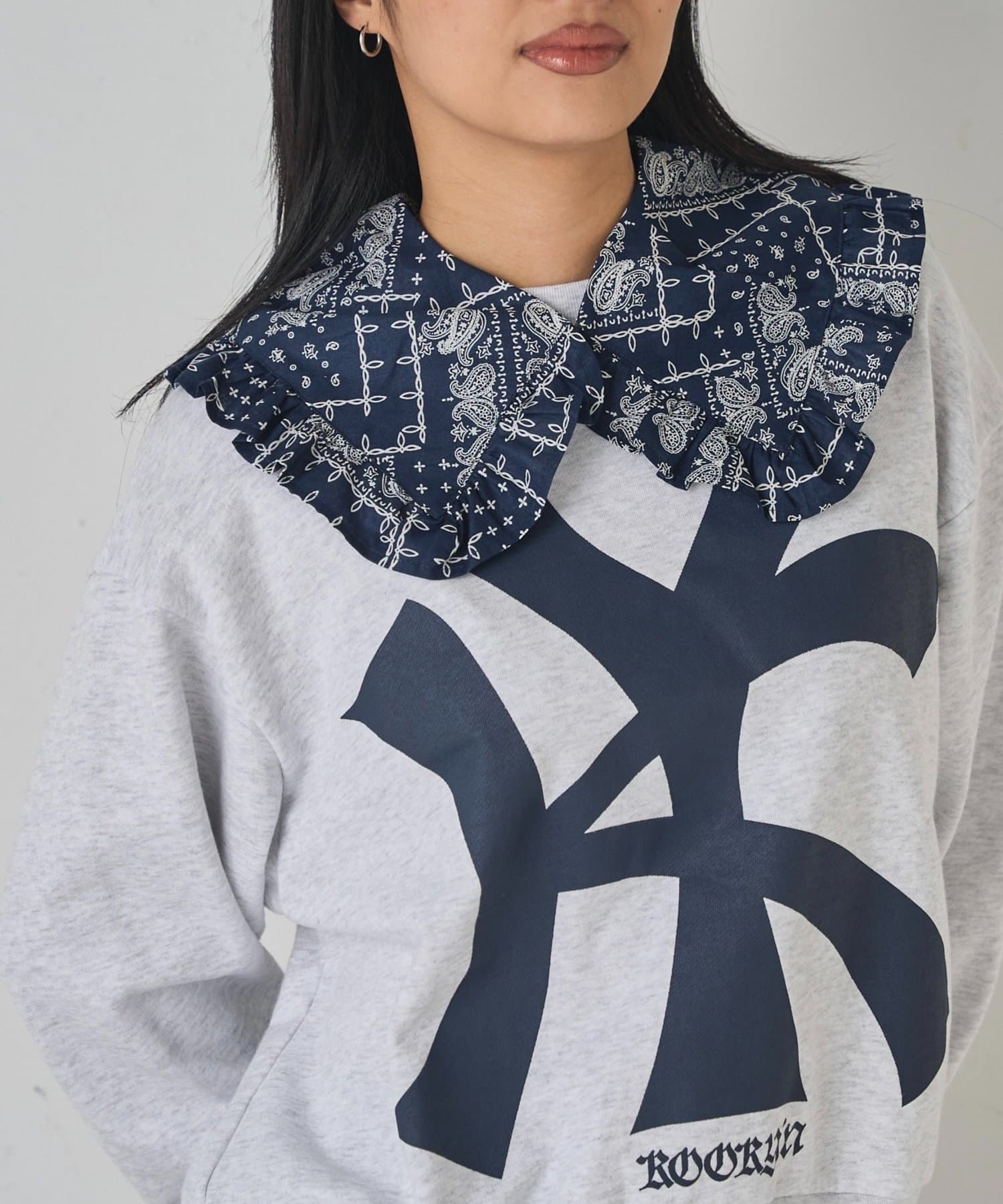 OUTLET(アウトレット) 【WHO'S WHO gallery】アソートフリルつけ襟