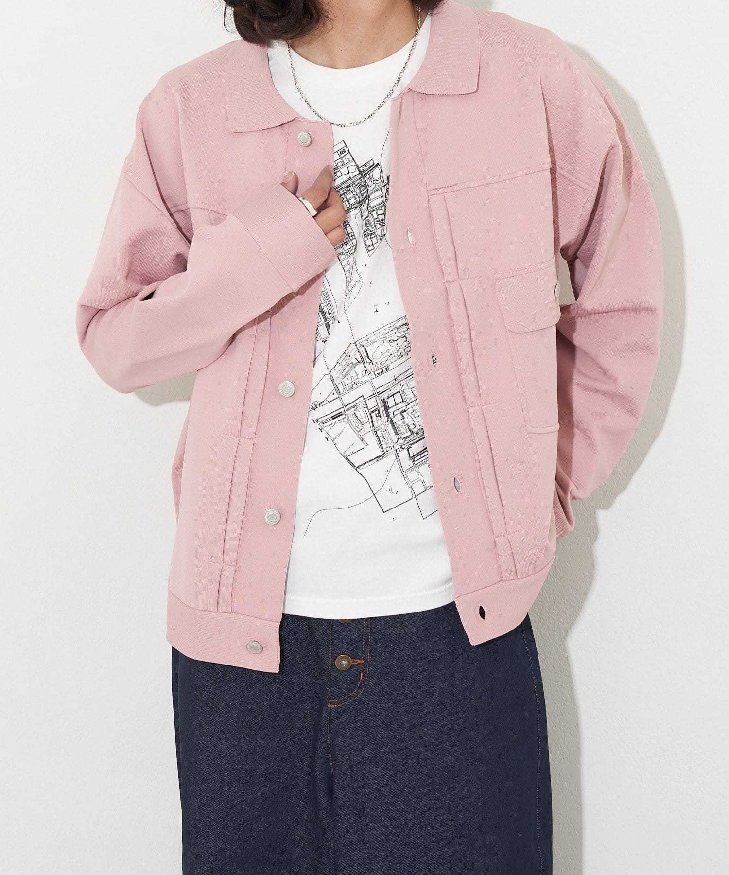 OUTLET(アウトレット) 【Ciaopanic】ハイゲージニット1STジャケット