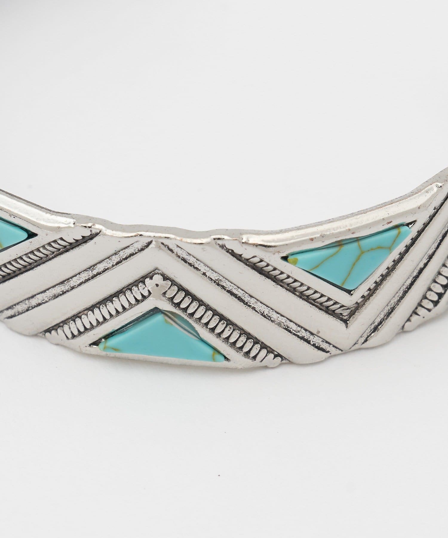 OUTLET(アウトレット) 【Ciaopanic】トライアングルカットターコイズバングル