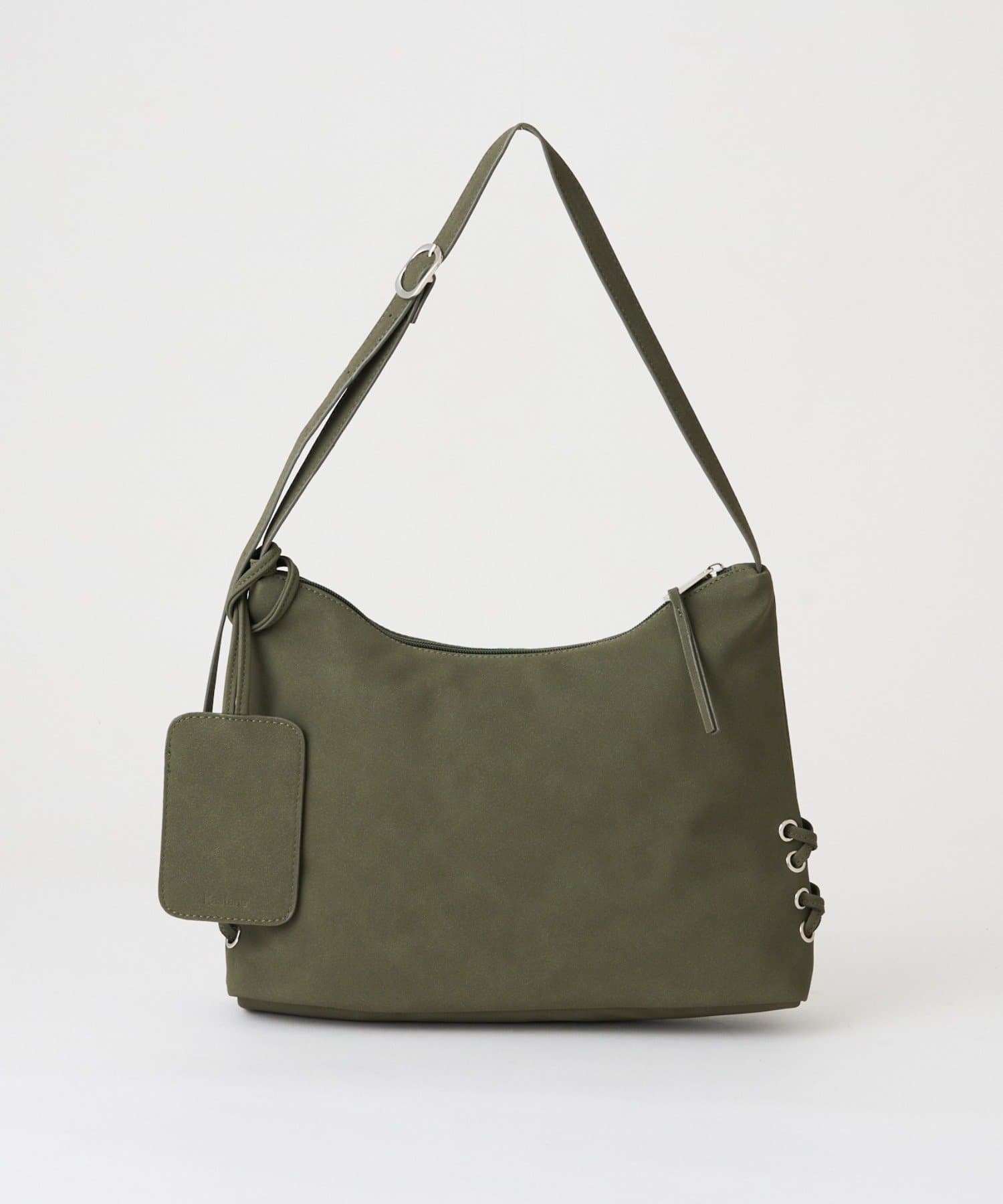 OUTLET(アウトレット) 【Kastane】スエードレースアップバッグ