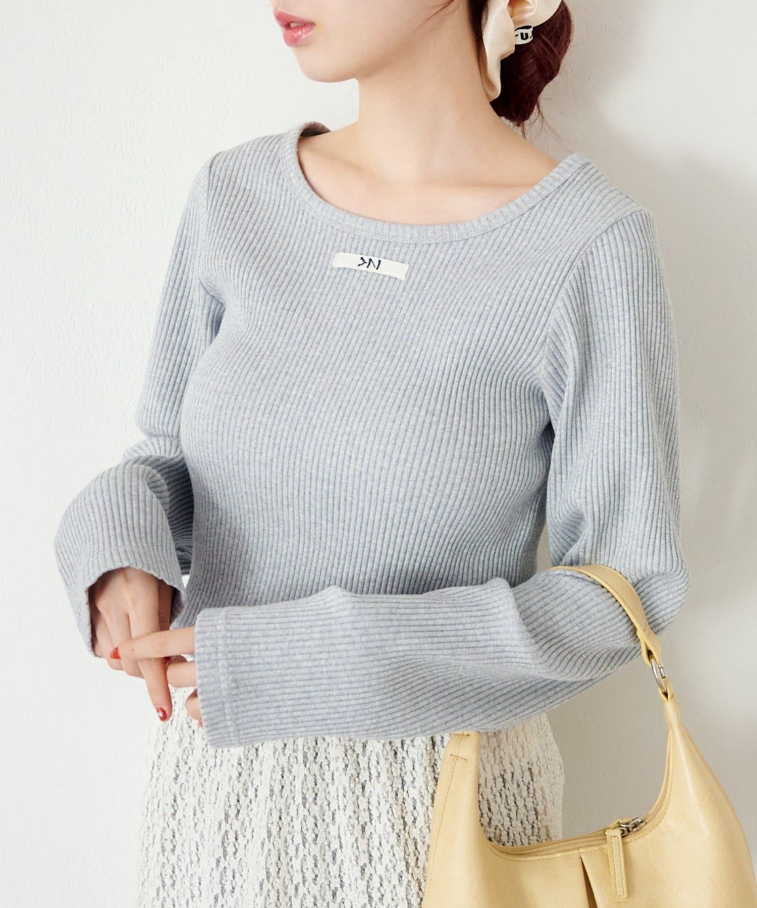 OUTLET(アウトレット) 【Kastane】ニットタグロンTEE