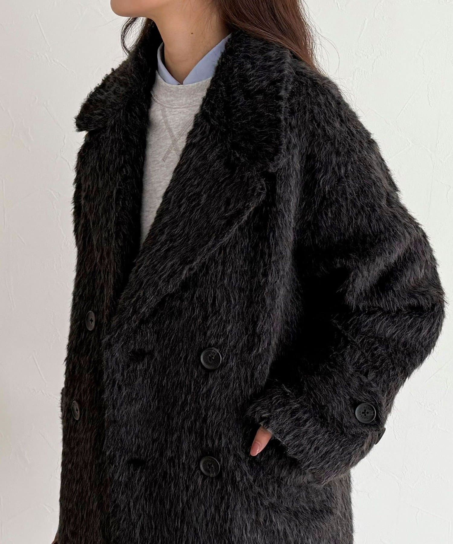 FREDY & GLOSTER(フレディ アンド グロスター) 【GEVACO/ゲバコ】別注シャギーPコート