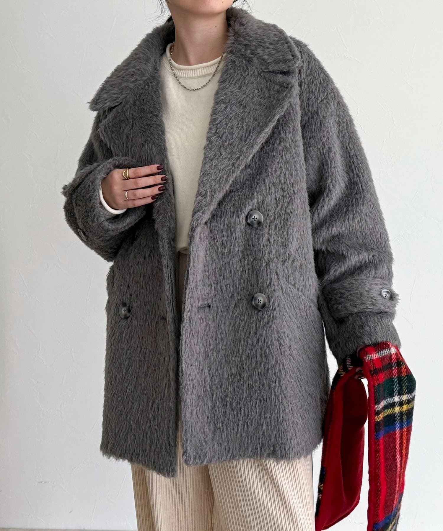 FREDY & GLOSTER(フレディ アンド グロスター) 【GEVACO/ゲバコ】別注シャギーPコート