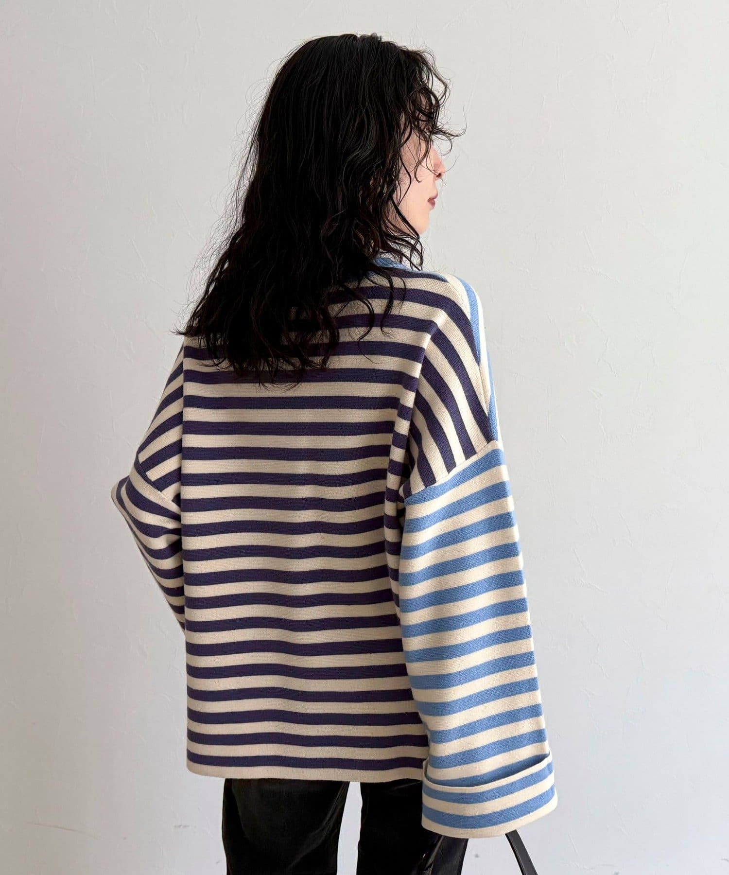 FREDY & GLOSTER(フレディ アンド グロスター) 【GEVACO/ゲバコ】ボーダーニットプルオーバー