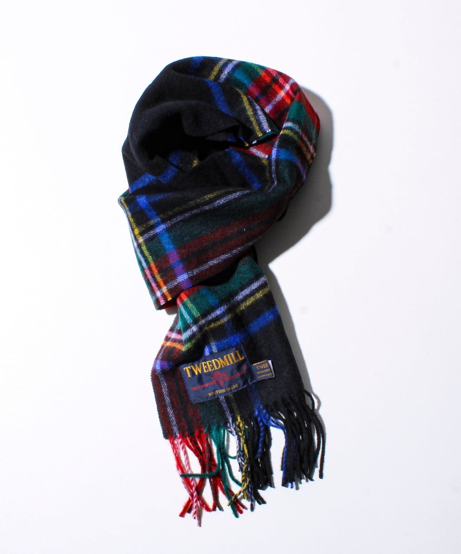 FREDY & GLOSTER(フレディ アンド グロスター) 【TWEED MILL/ツイードミル】ウールチェックストール25