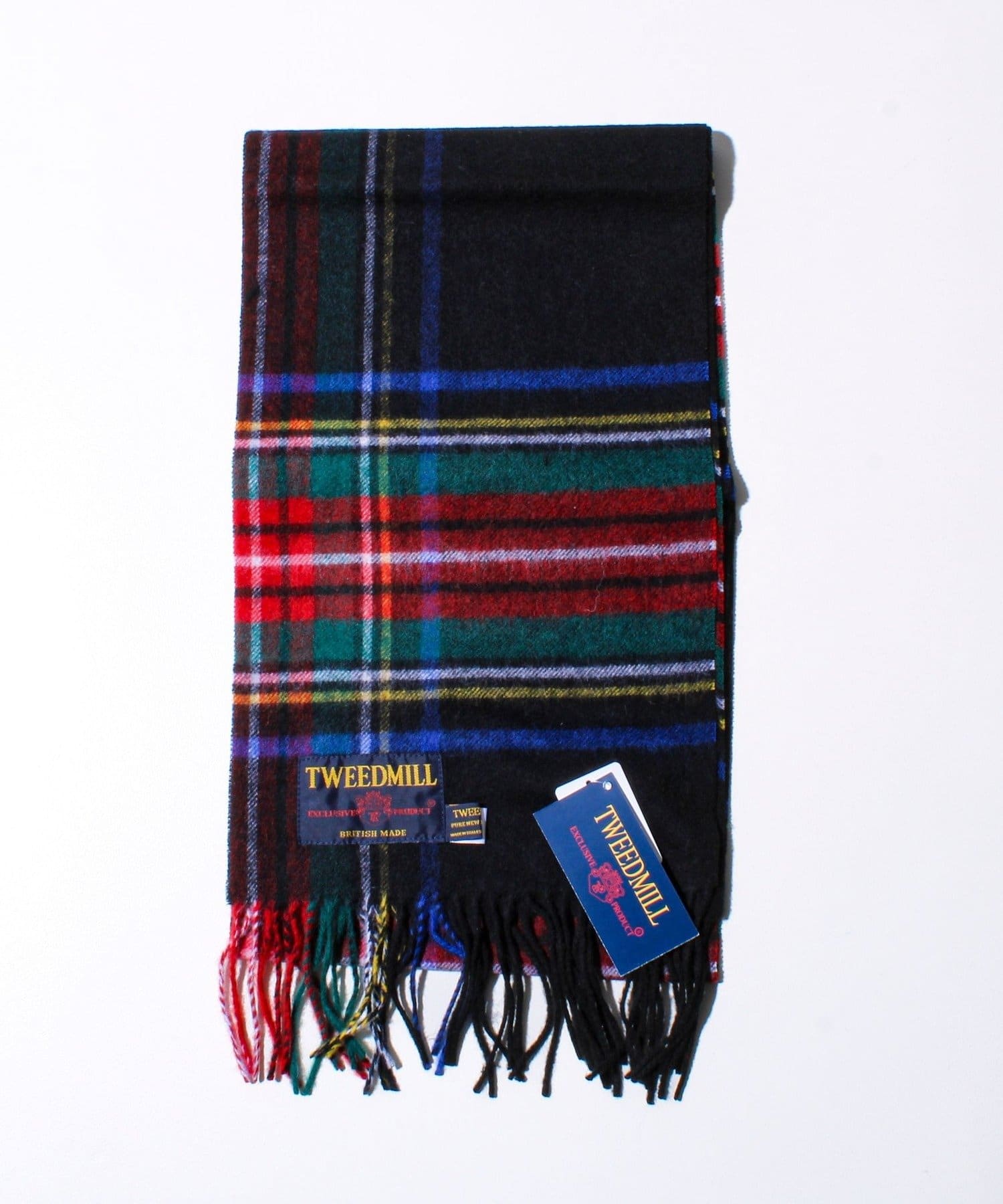 FREDY & GLOSTER(フレディ アンド グロスター) 【TWEED MILL/ツイードミル】ウールチェックストール25