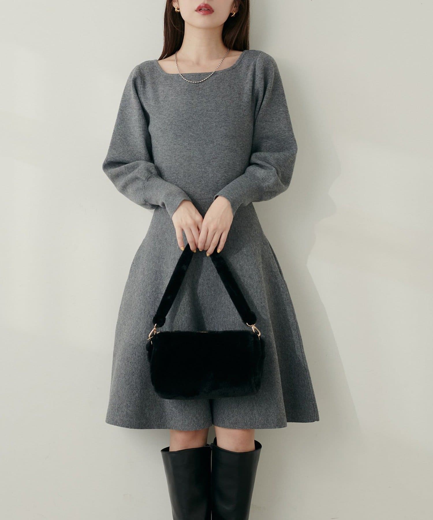 NICE CLAUP / OLIVE des OLIVE OUTLET(ナイスクラップ  / オリーブ デ オリーブ アウトレット) 【natural couture】ファーミニバッグ