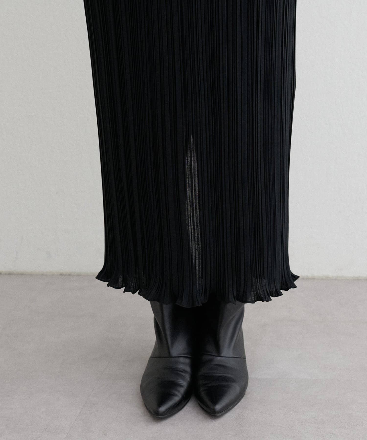 NICE CLAUP / OLIVE des OLIVE OUTLET(ナイスクラップ  / オリーブ デ オリーブ アウトレット) 【LARUTA】プリーツタイトスカート