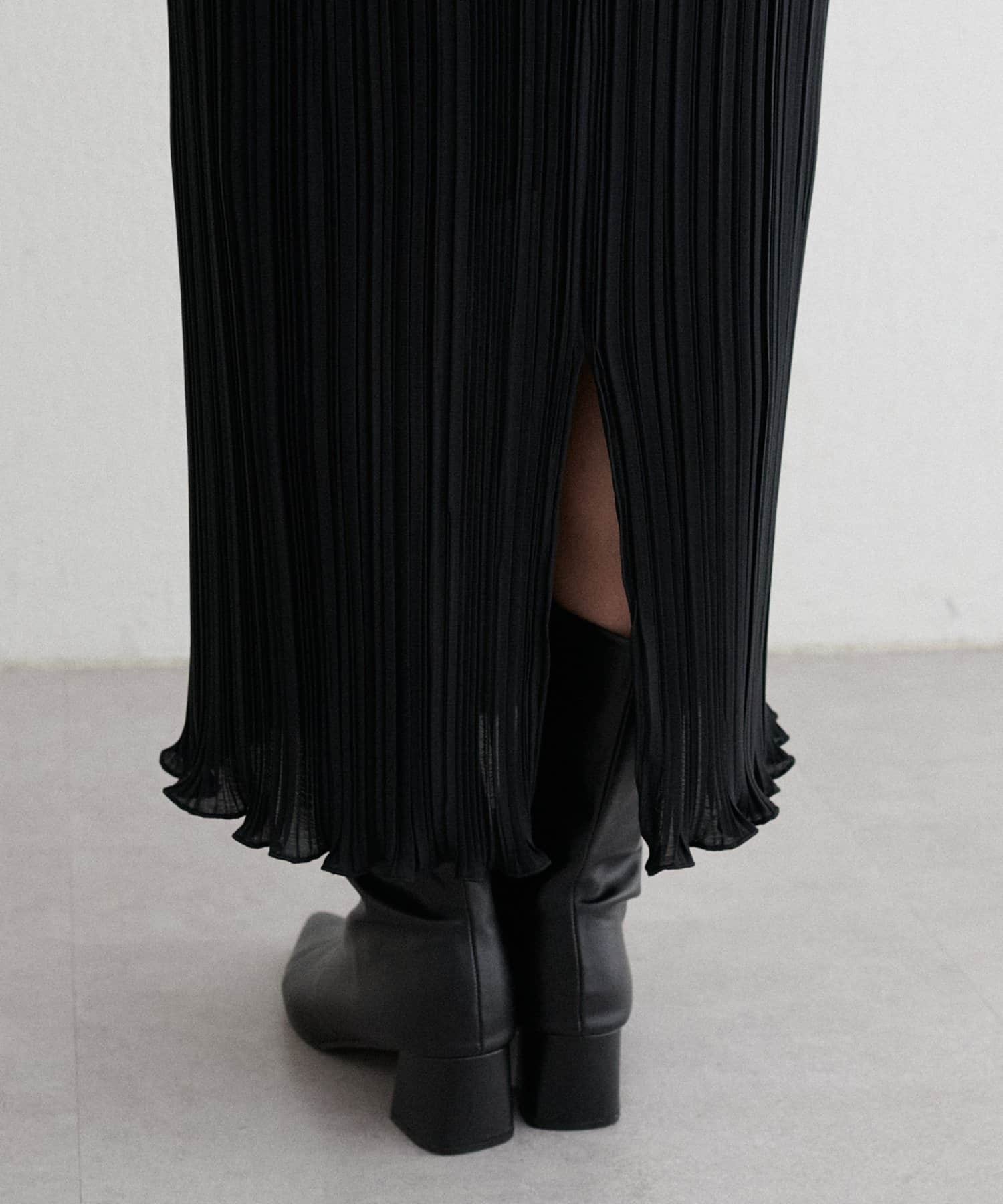 NICE CLAUP / OLIVE des OLIVE OUTLET(ナイスクラップ  / オリーブ デ オリーブ アウトレット) 【LARUTA】プリーツタイトスカート