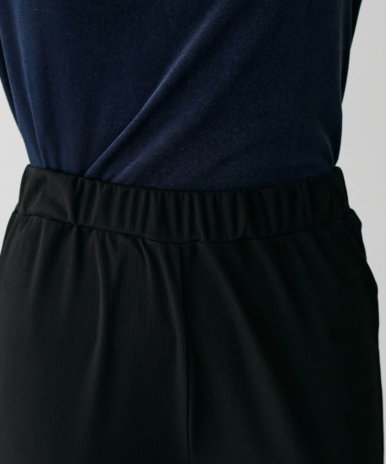 NICE CLAUP / OLIVE des OLIVE OUTLET(ナイスクラップ  / オリーブ デ オリーブ アウトレット) 【LARUTA】美しいシルエットリブパンツ