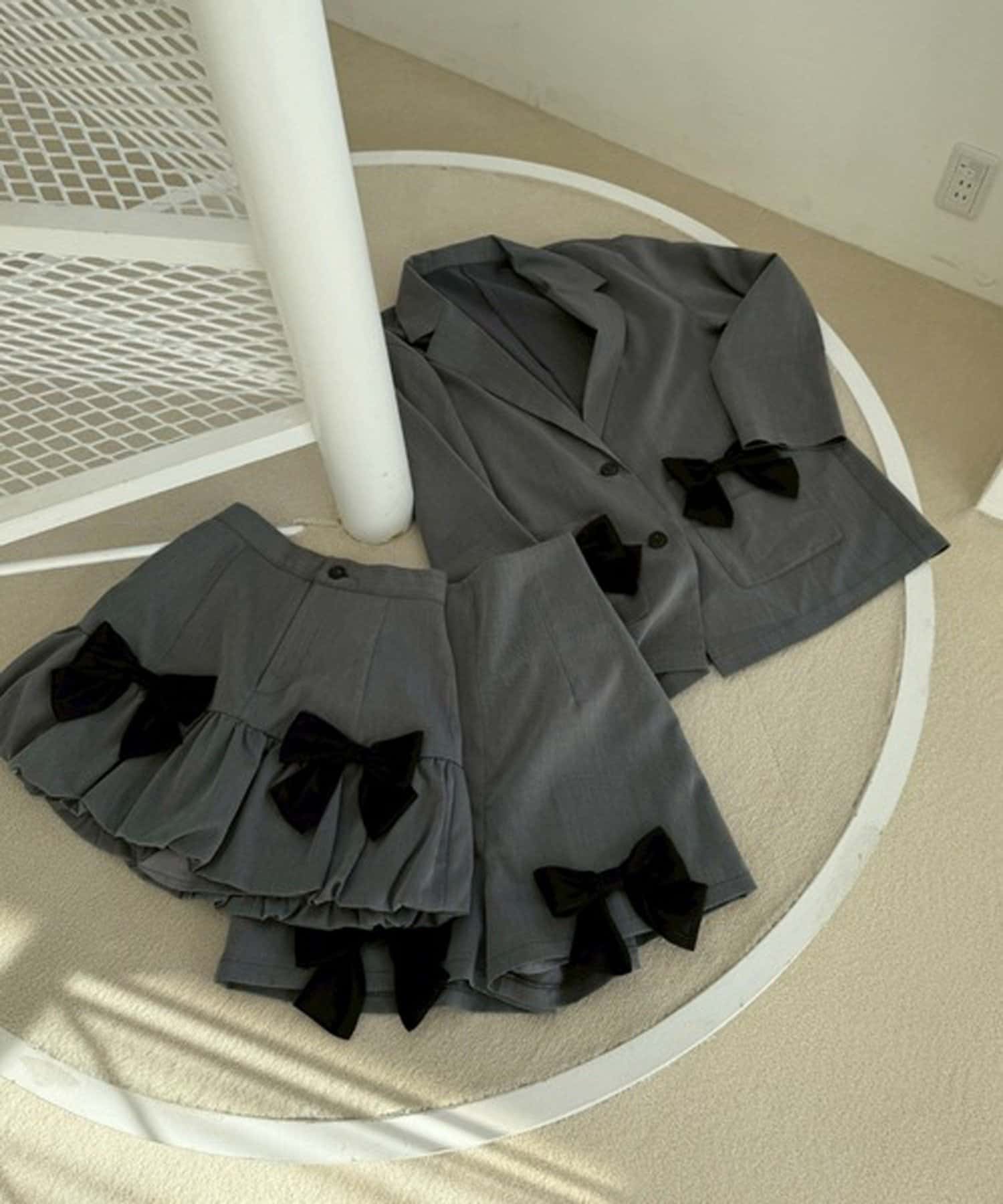 Remind me and forever(リマインドミーアンドフォーエバー) 【2026SS】ミニバルーンスカート